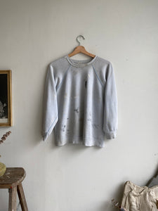 1970s Paint-Splattered Sweatshirt (S/M)