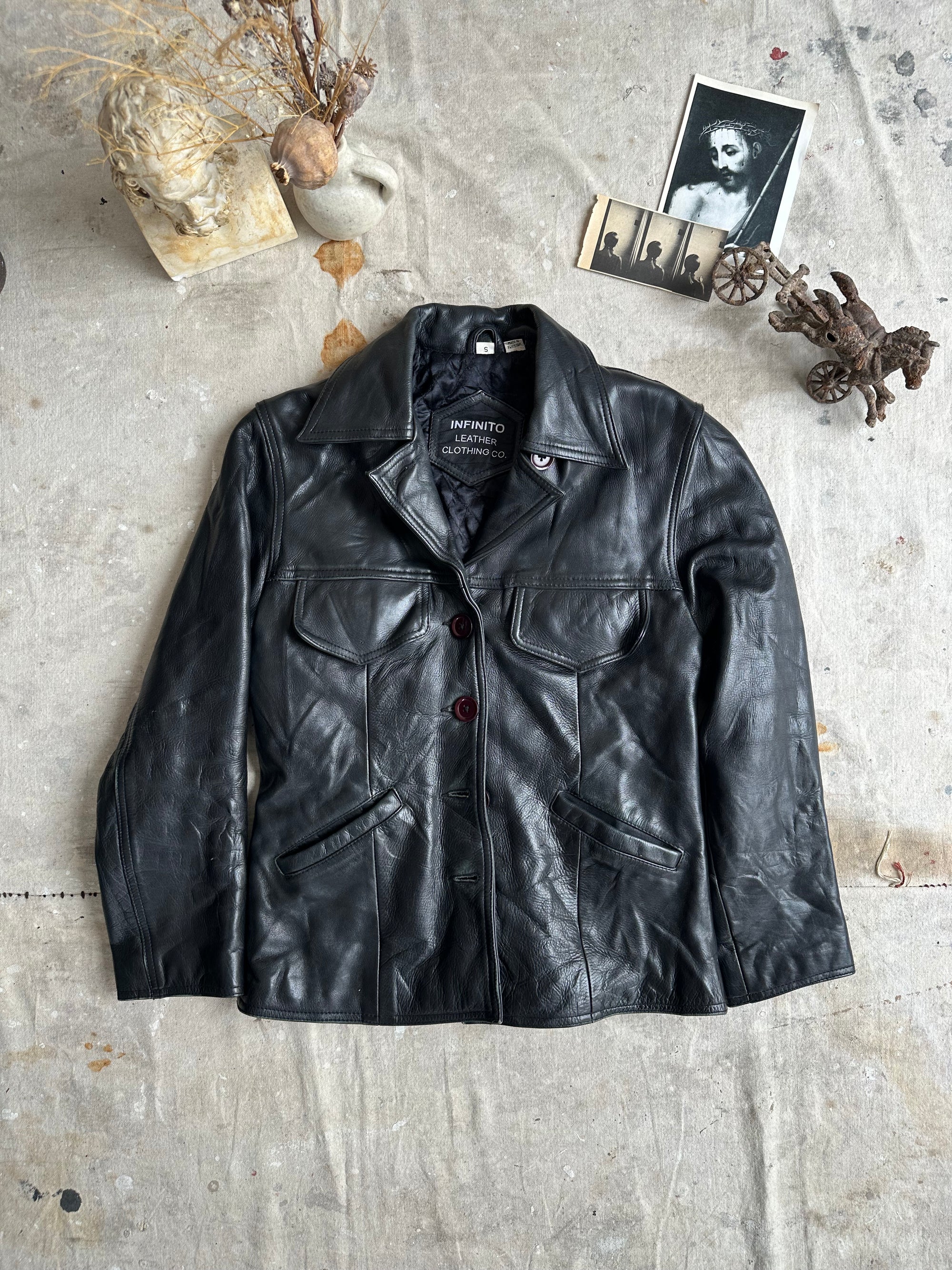 1980s Leather Jacket