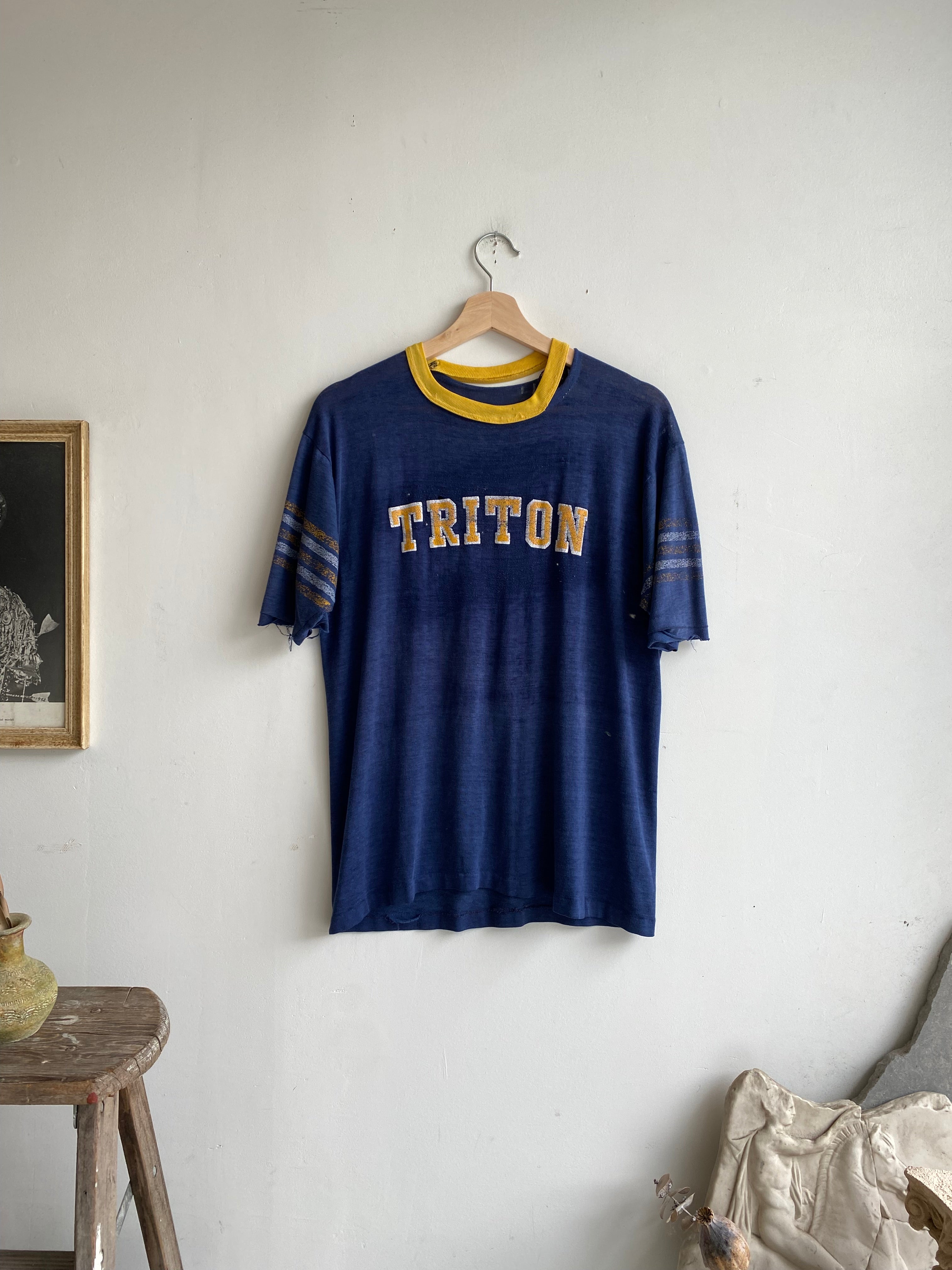 1970s Thrashed Triton T-Shirt (M)