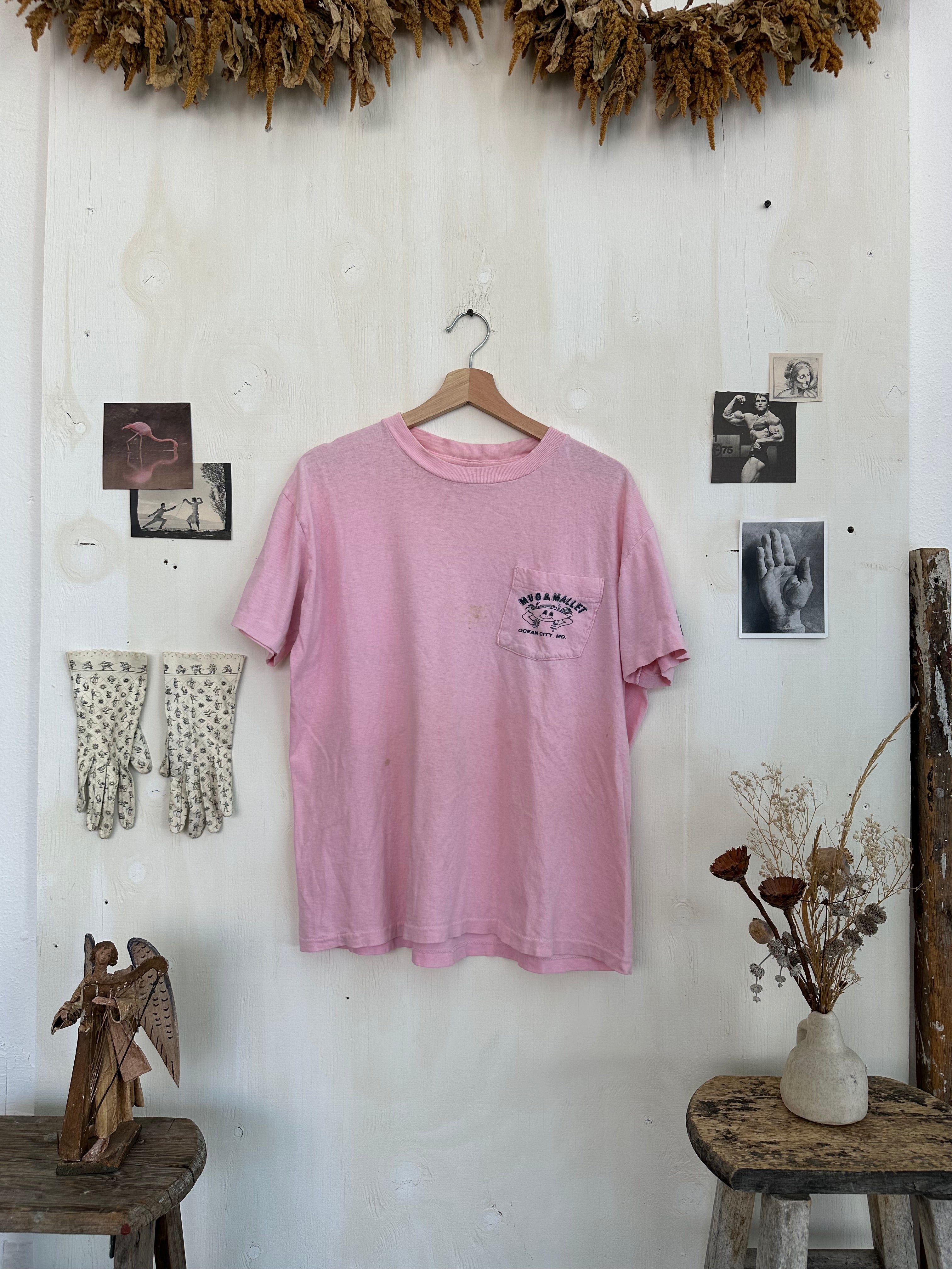 1986 Mug And Mallet Pocket Tee (M/L)