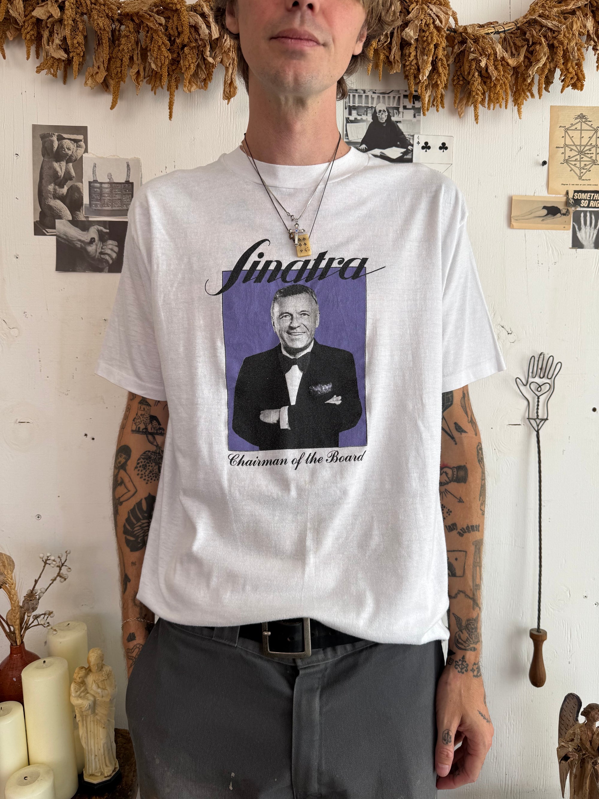 1980s Frank Sinatra Chairman of the Board Tee