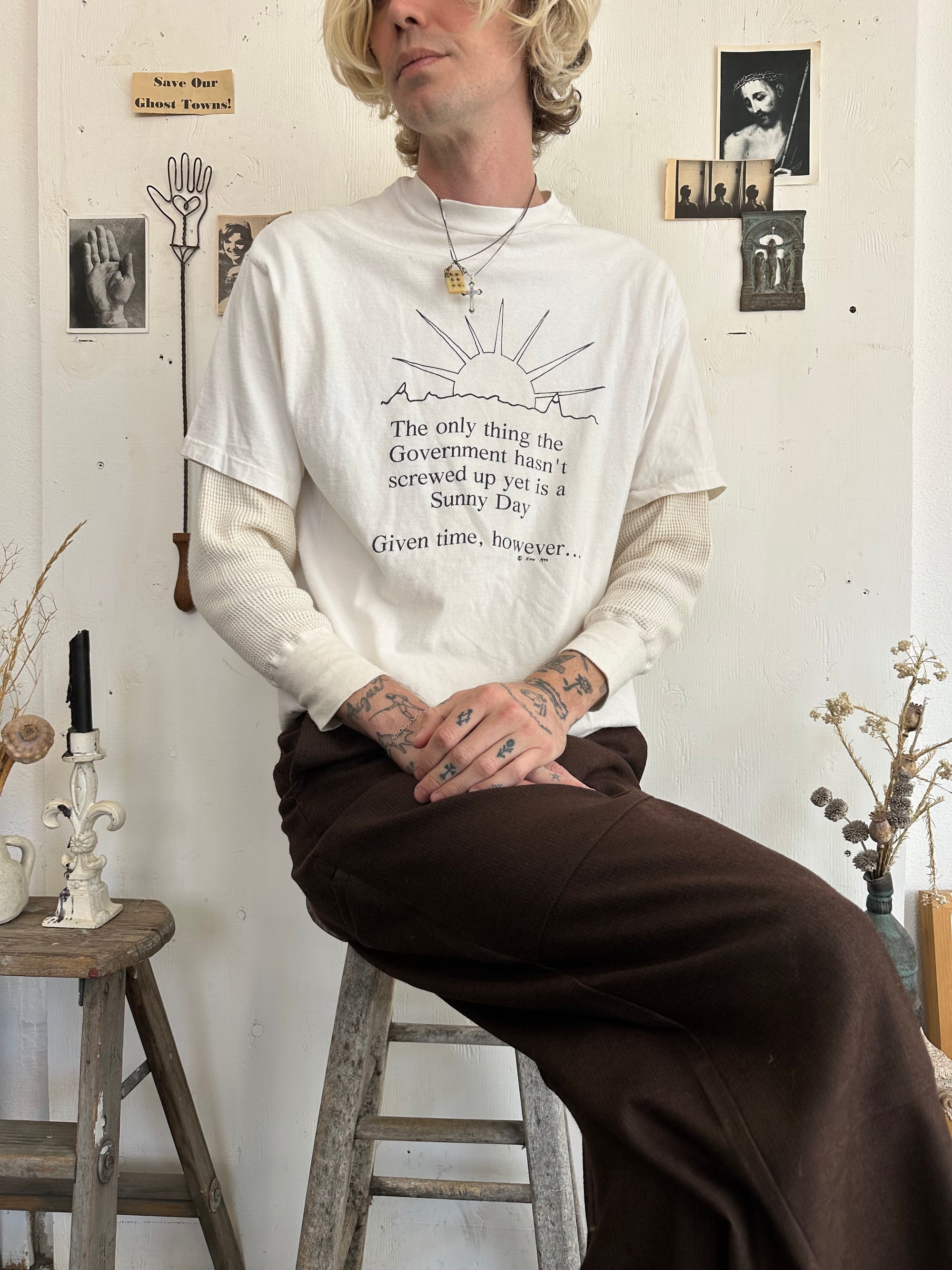 1994 The Government Hasn’t Screwed Up A Sunny Day T-Shirt