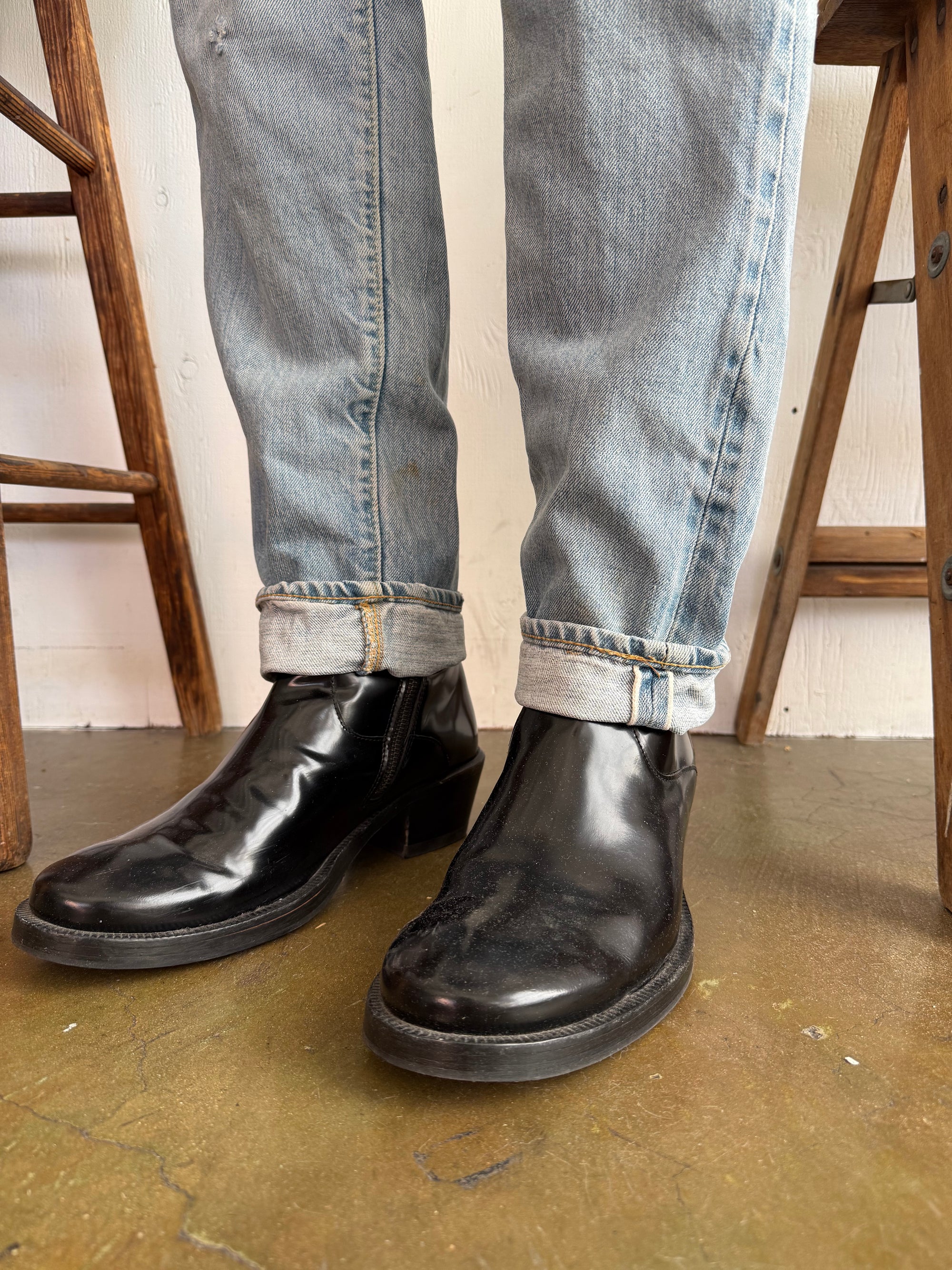 1980s Thrashed and Patched Levi’s Selvedge 505s