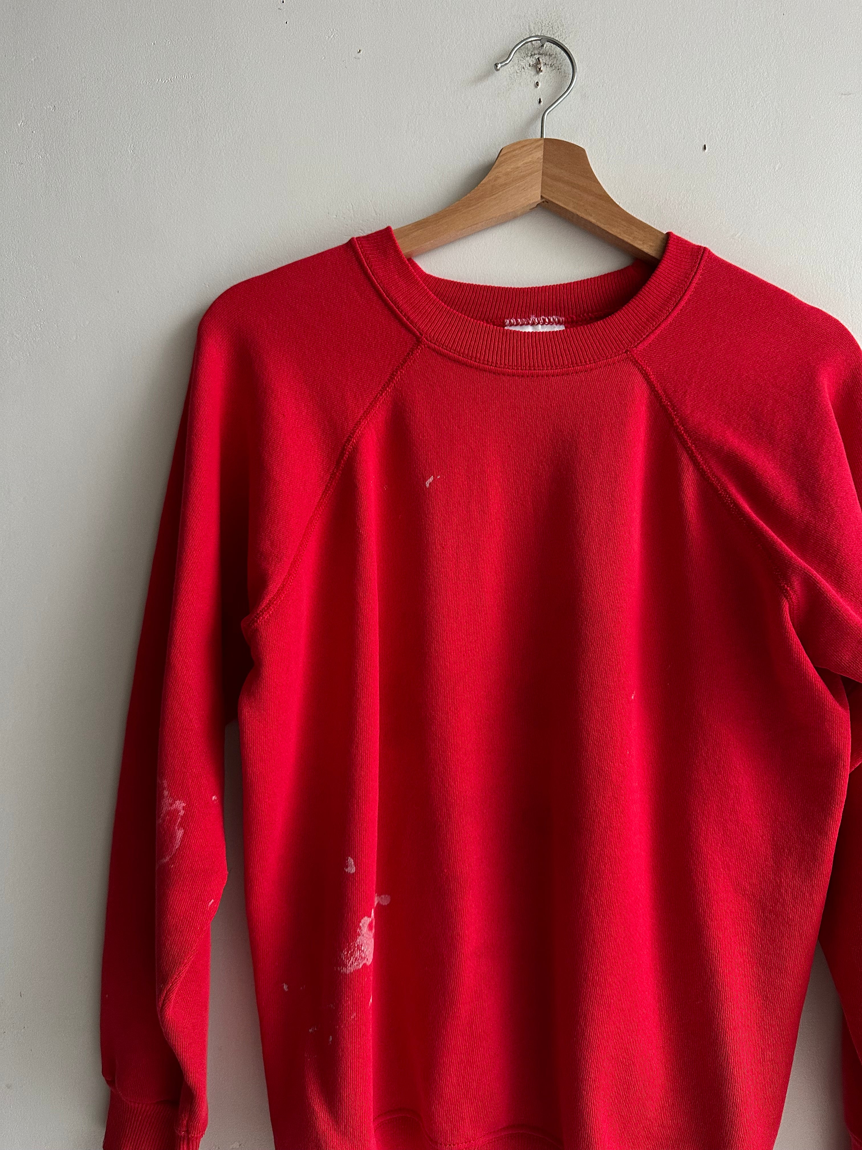 1990s Red Hanes Her Way Sweatshirt (M)