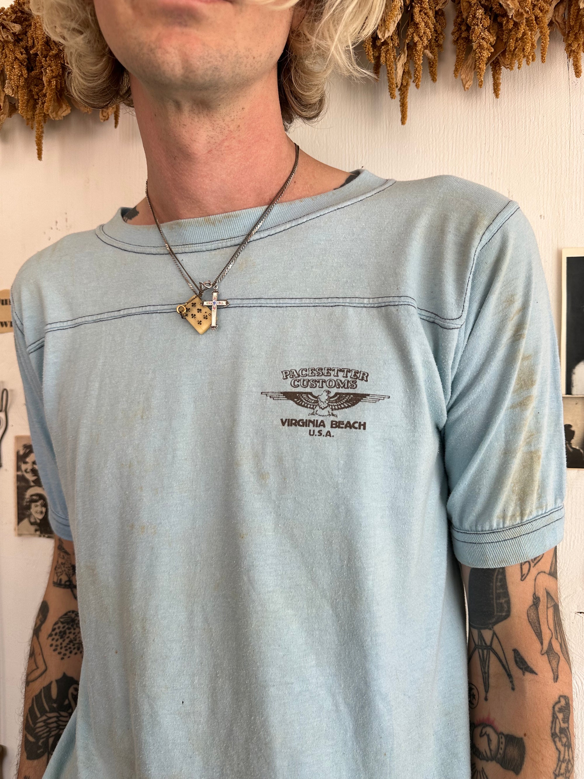1970s Well Worn Pacesetter Customs Tee