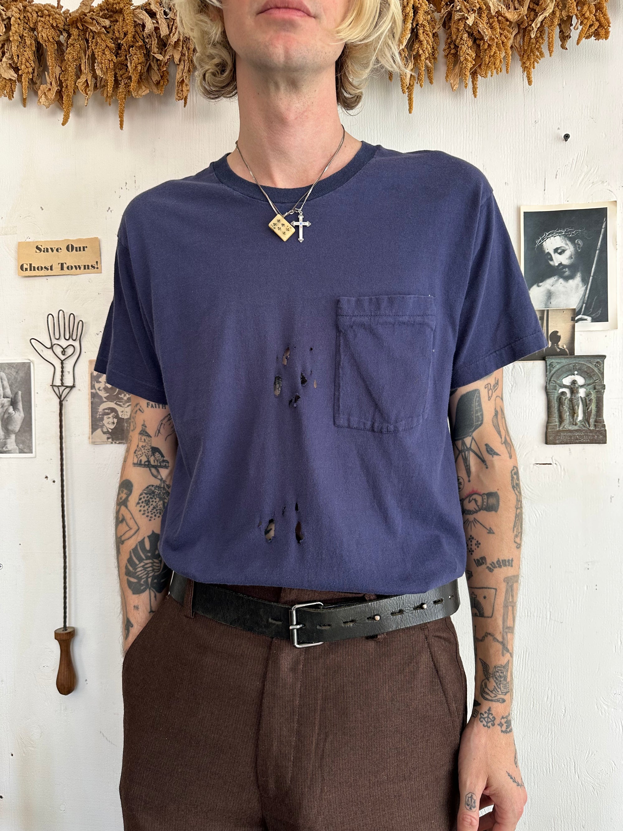 1980s Rockland Woodkraft Pocket Tee