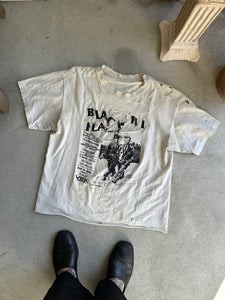 1990s Shredded Black Flag T-Shirt (M)