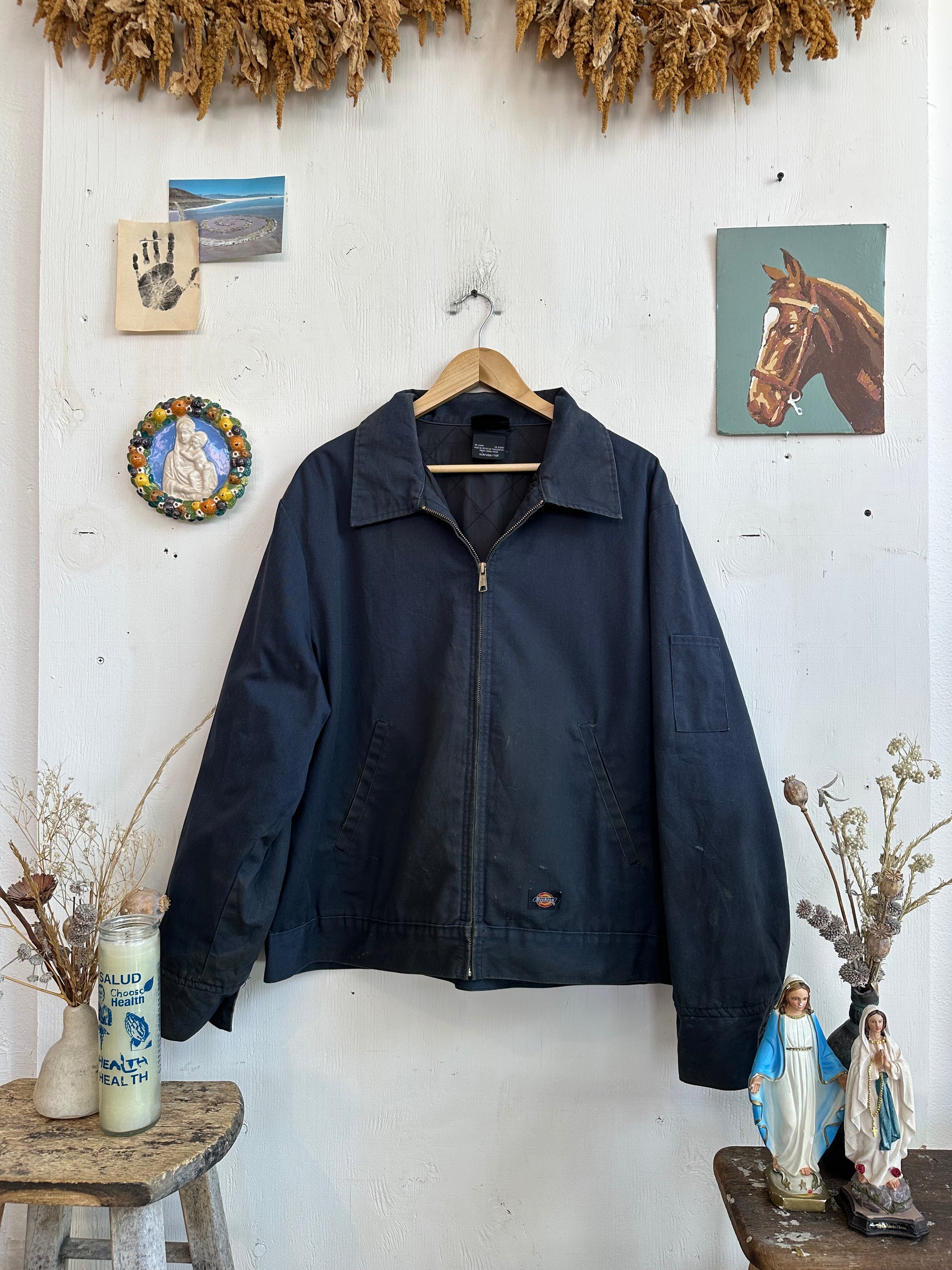 2000s Well Worn Dickies Work Jacket (Boxy XL)