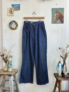 1970s Flared Denim Pants (28/29)