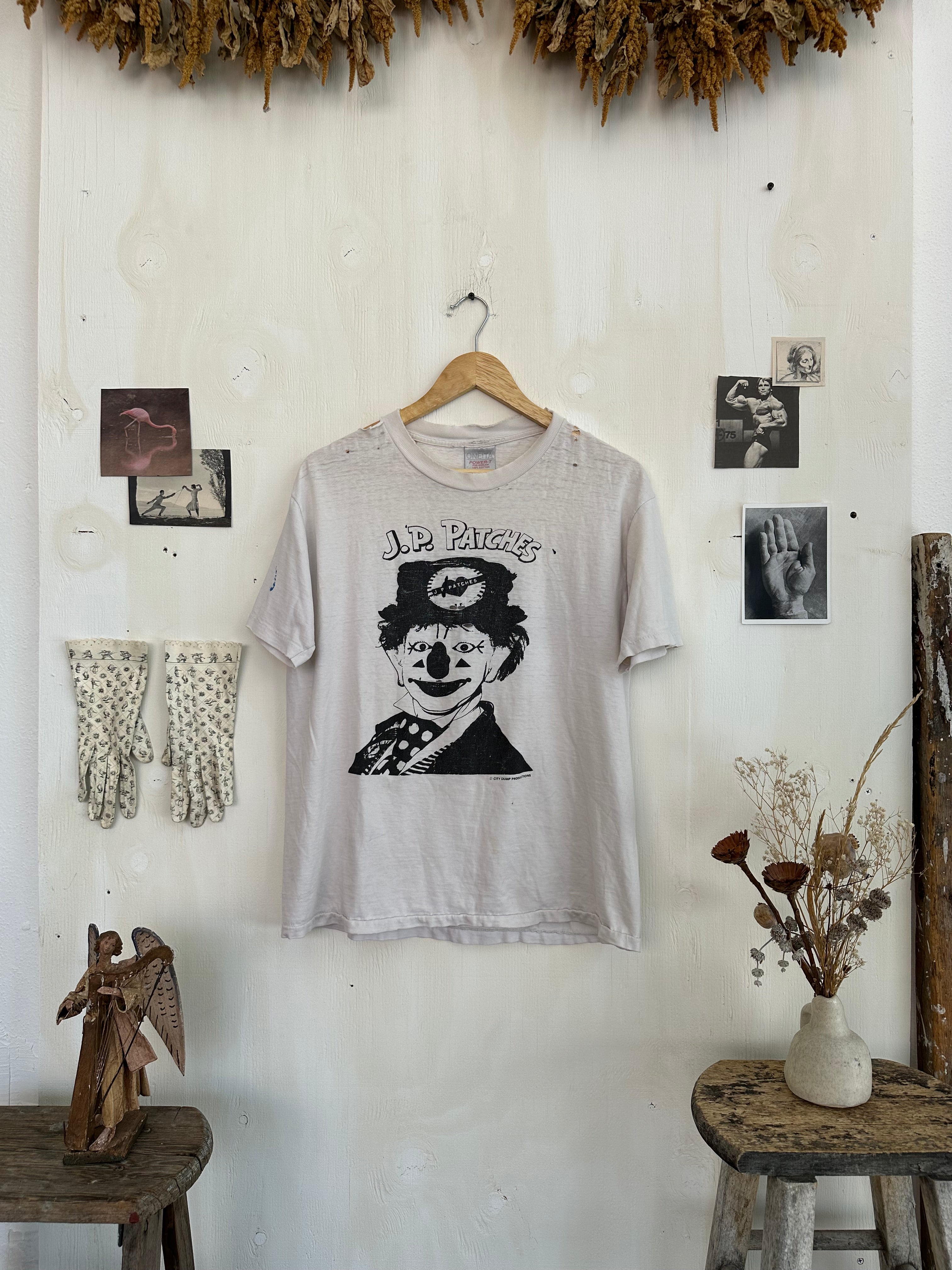 1980s Thrashed Patches The Clown T-Shirt (M)