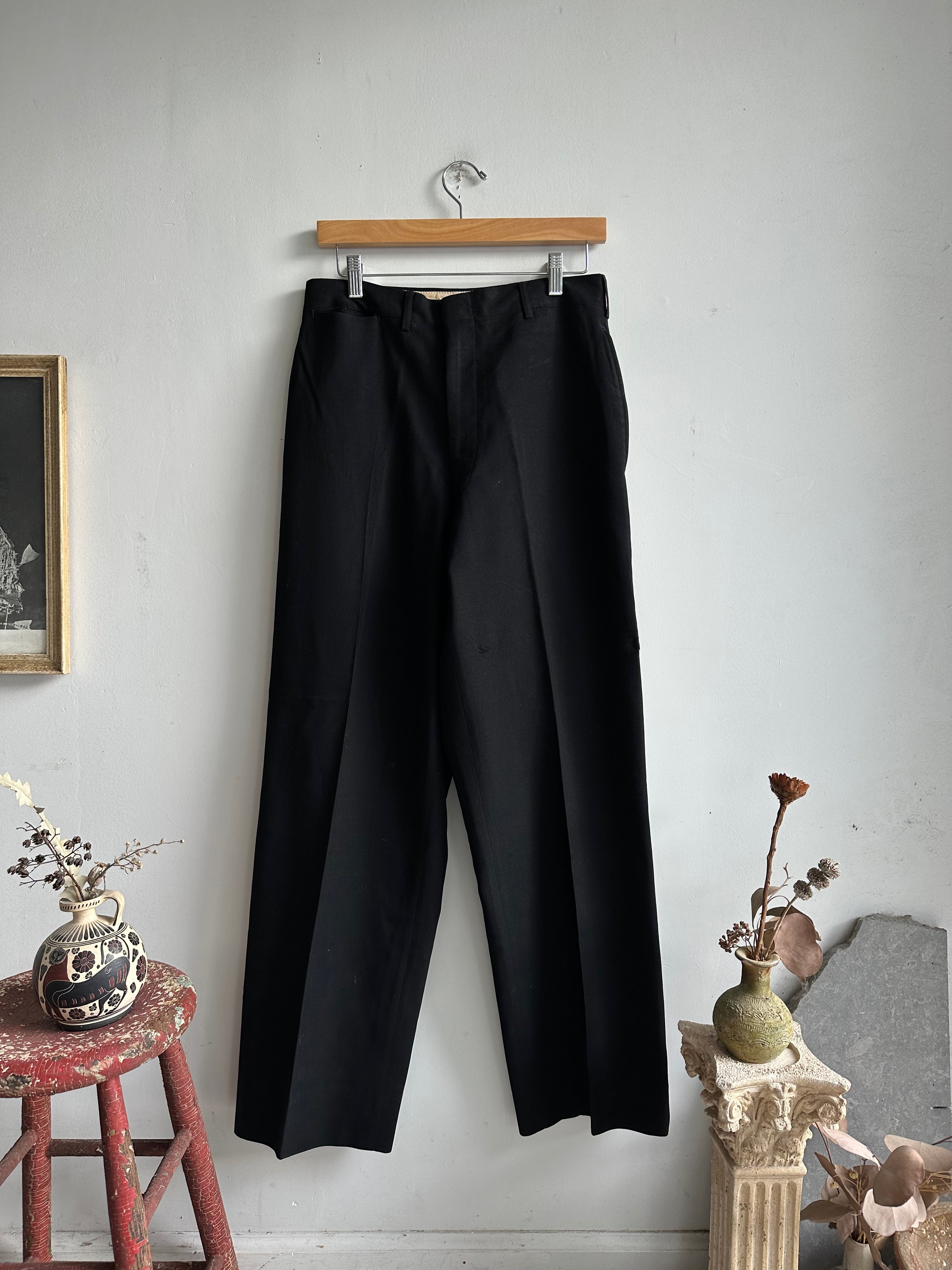 1940s Black Trousers (30 x 31)