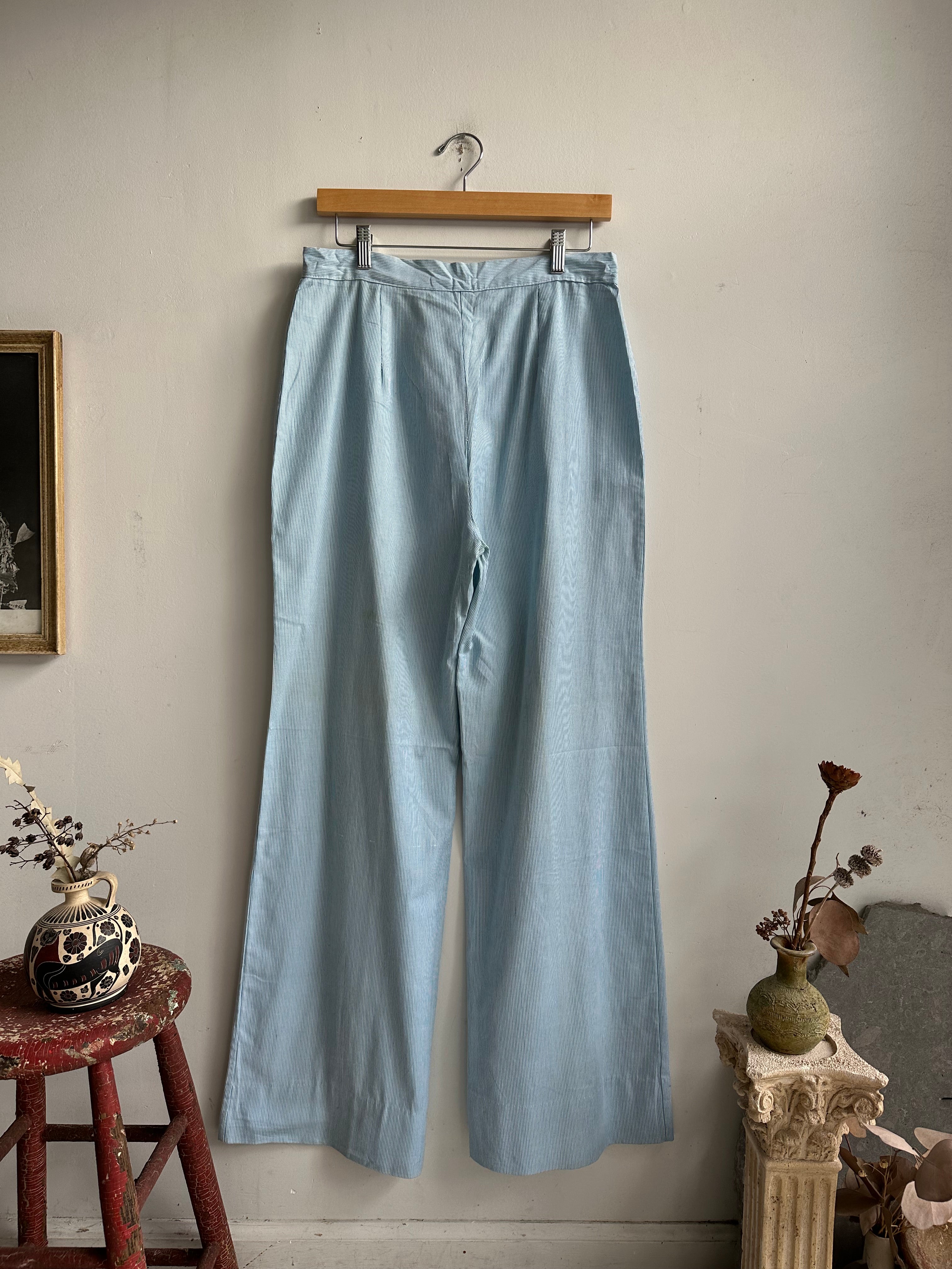 1960s Pinstripe Lounge Pants (30 x 31)