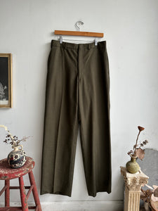 1970s Army Green Trousers (32 x 32)