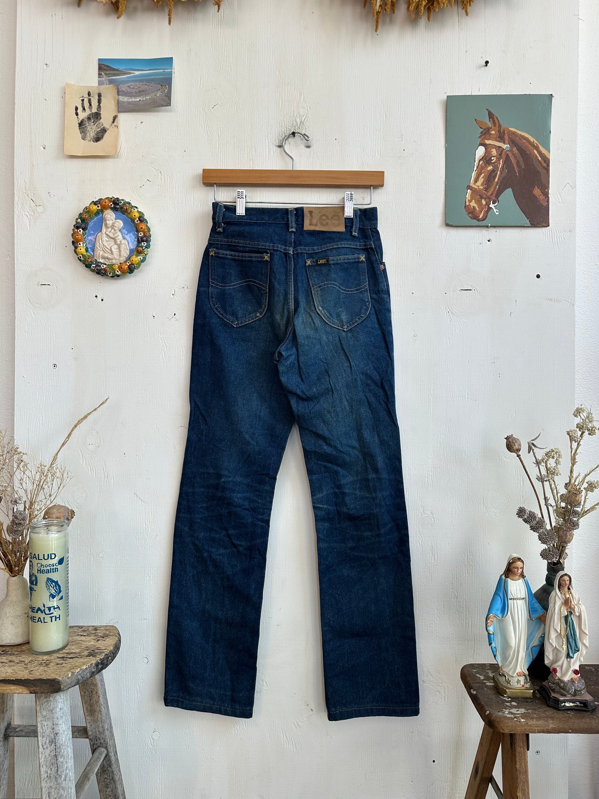 1970s Union Made Lee Straight Leg Denim (26/29)