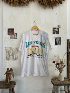 1990s Discolored Las Vegas T-Shirt (XL)