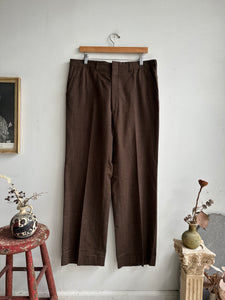 1980s Slate Blown Trousers (35 x 30)