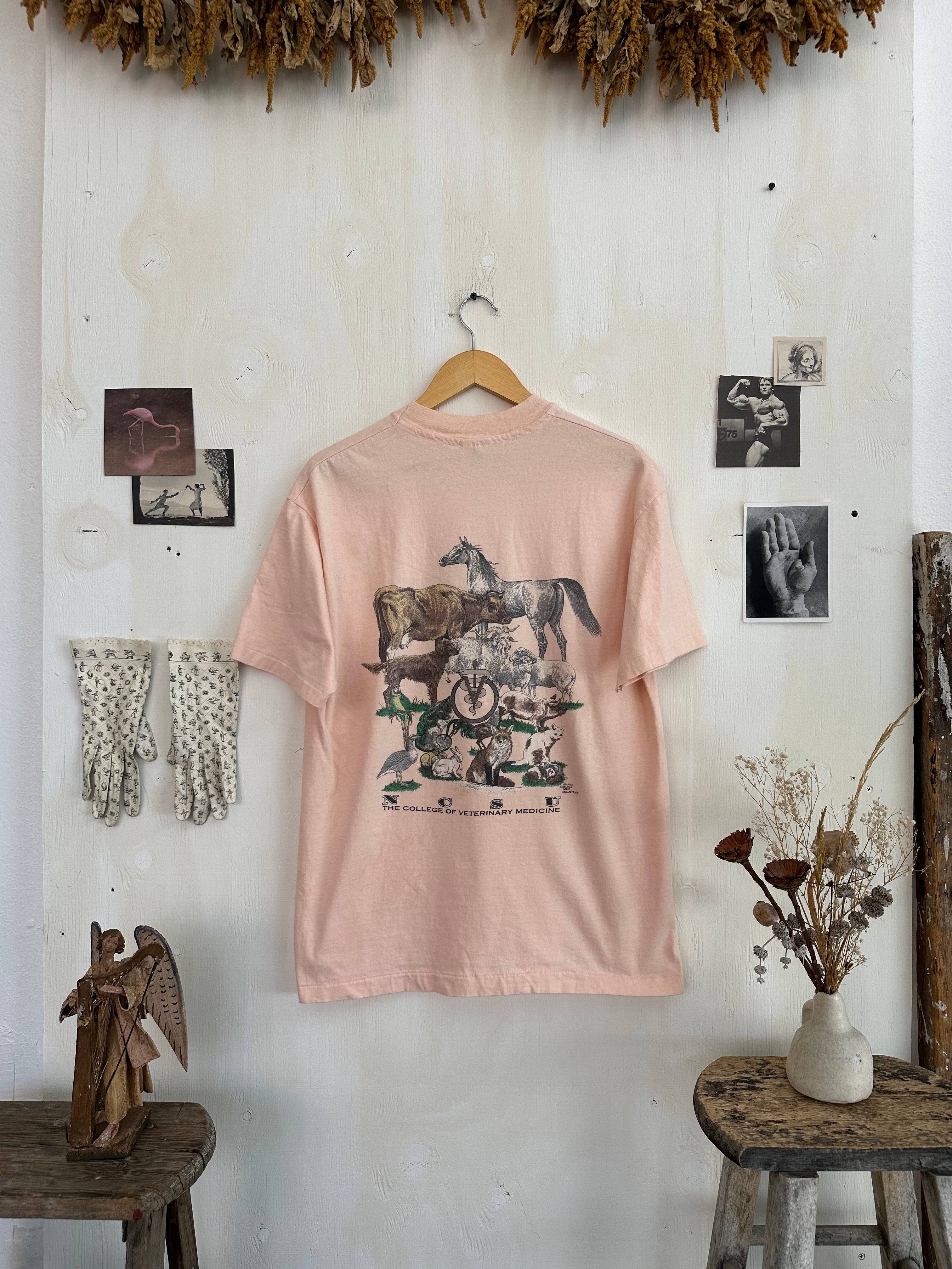 1990s Veterinary College T-Shirt (L)