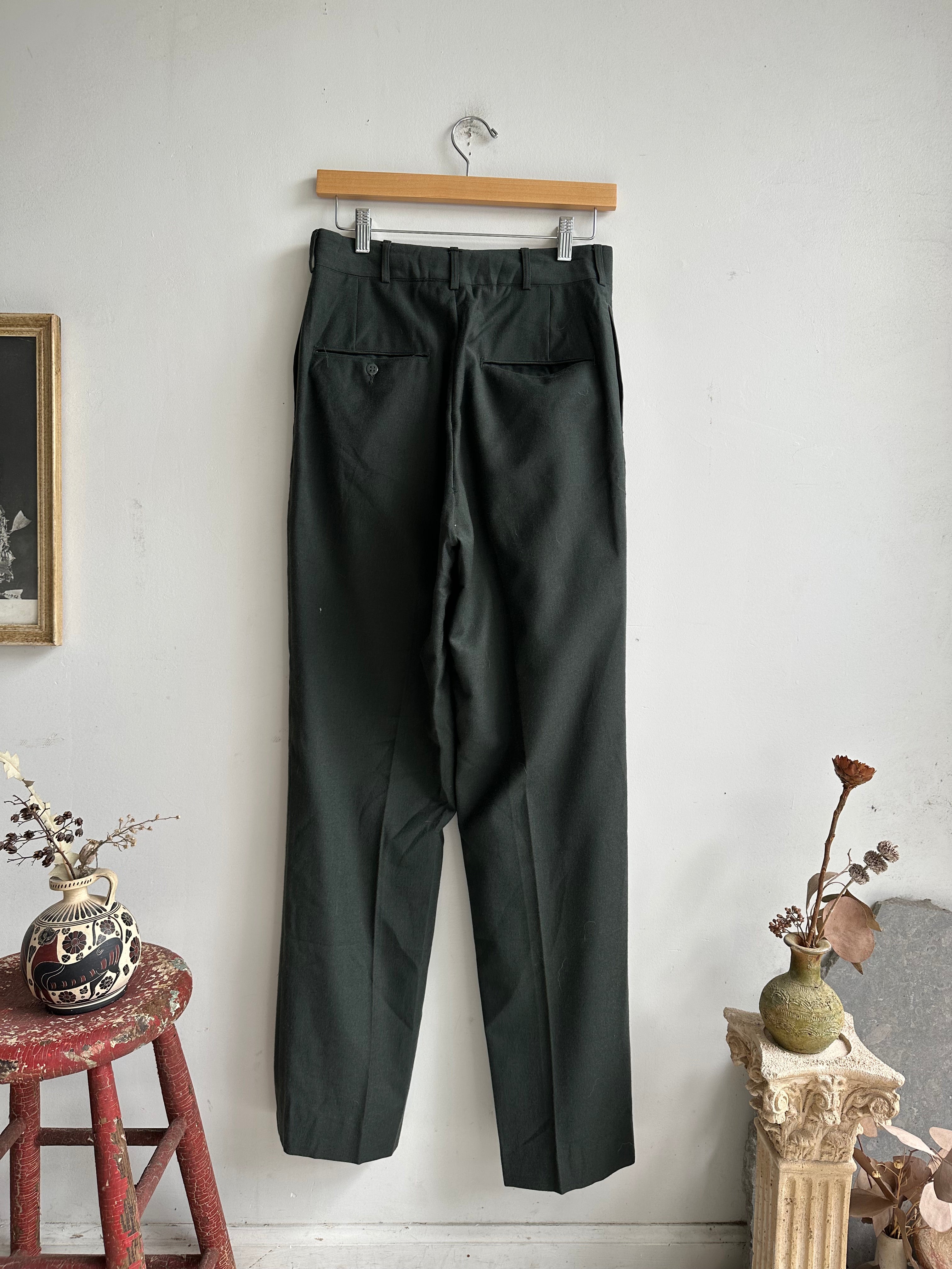 Dark Green Trousers (28 x 31)