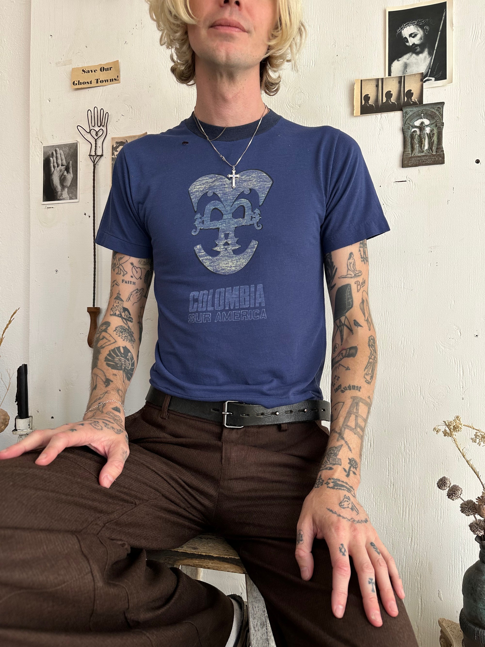 1970s Two-Toned Columbia Tee