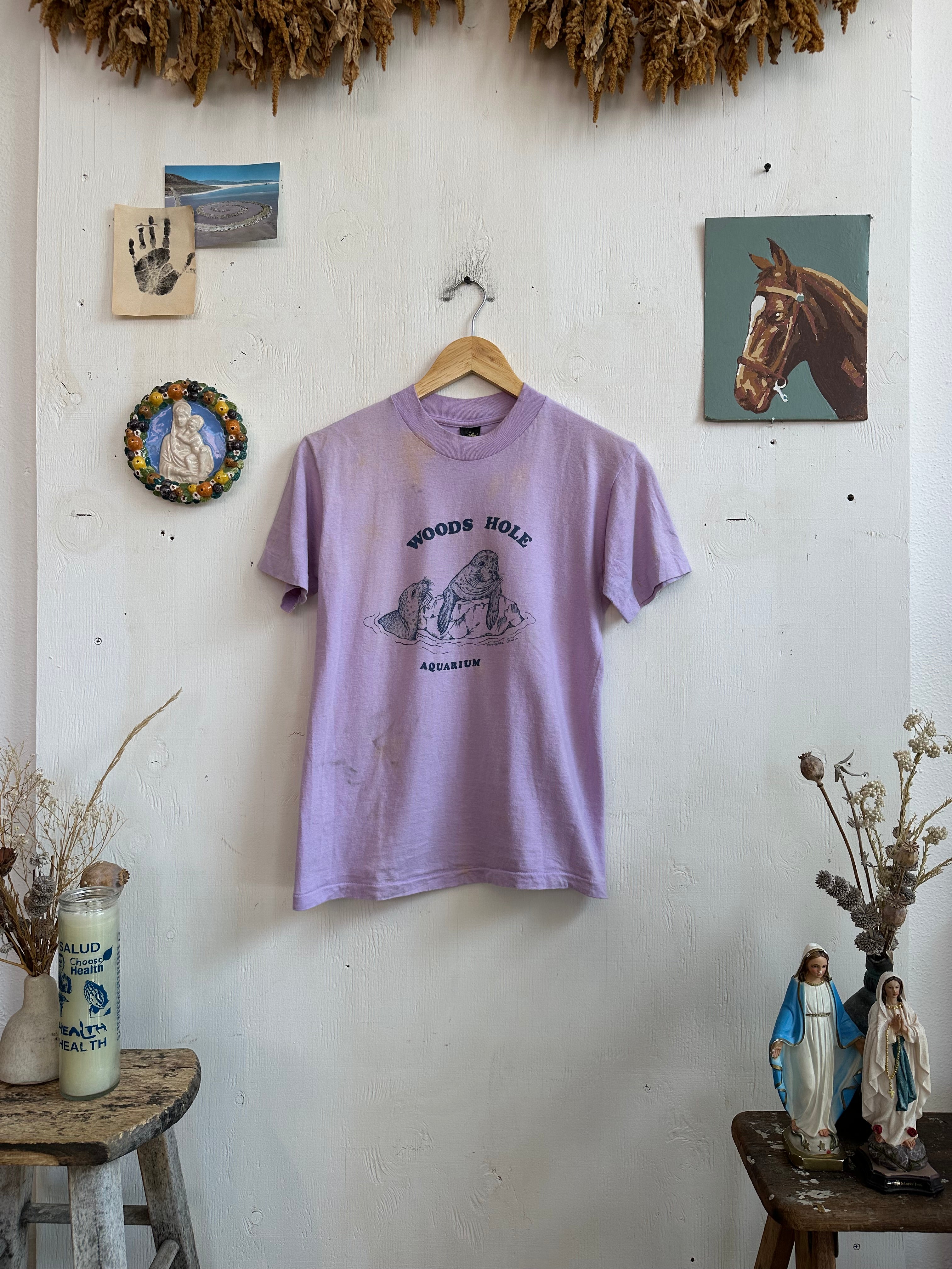 1980s Woods Hole Aquarium T-Shirt (M)