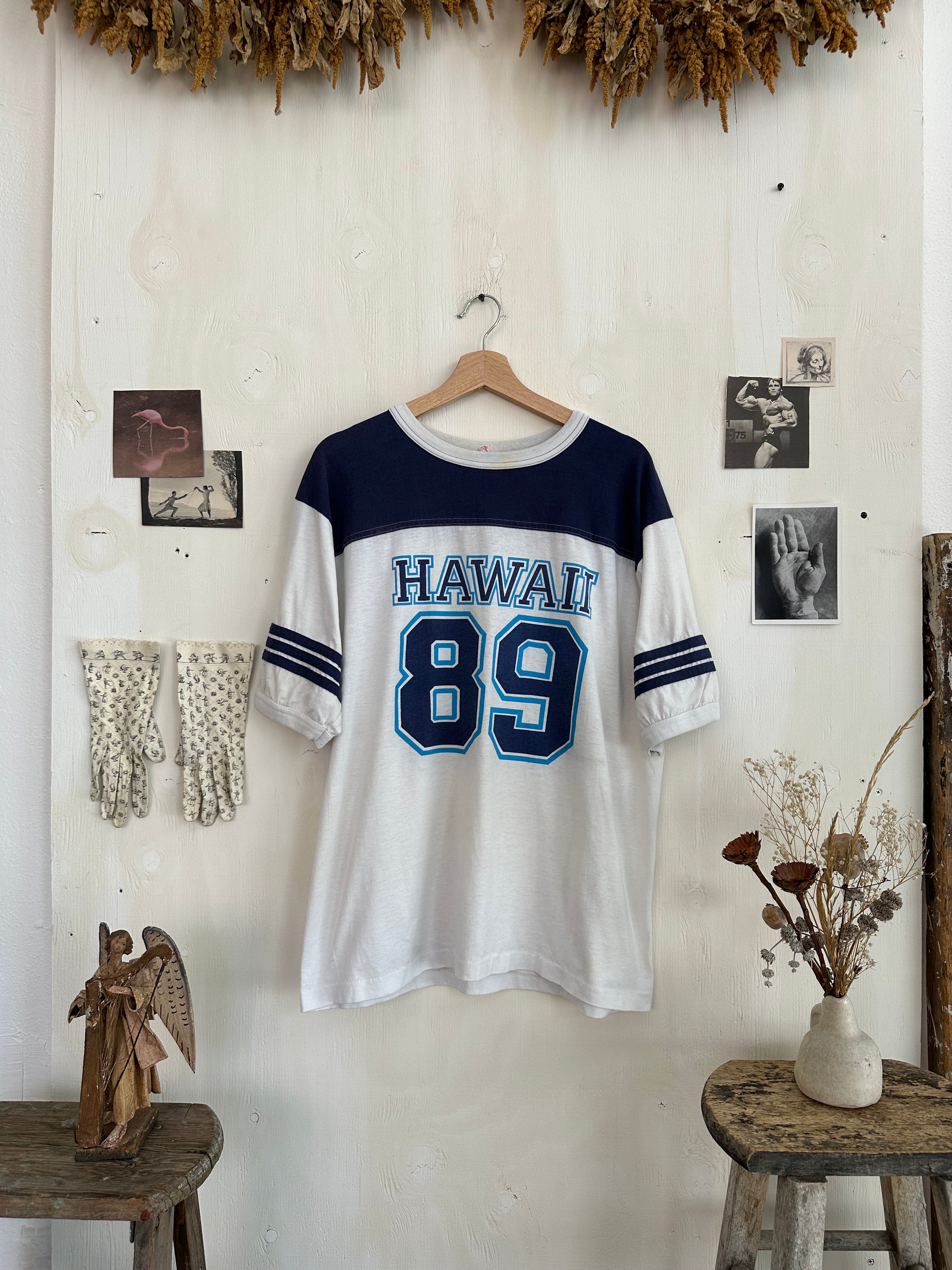 1980s Hawaii Athletic T-Shirt (XL)