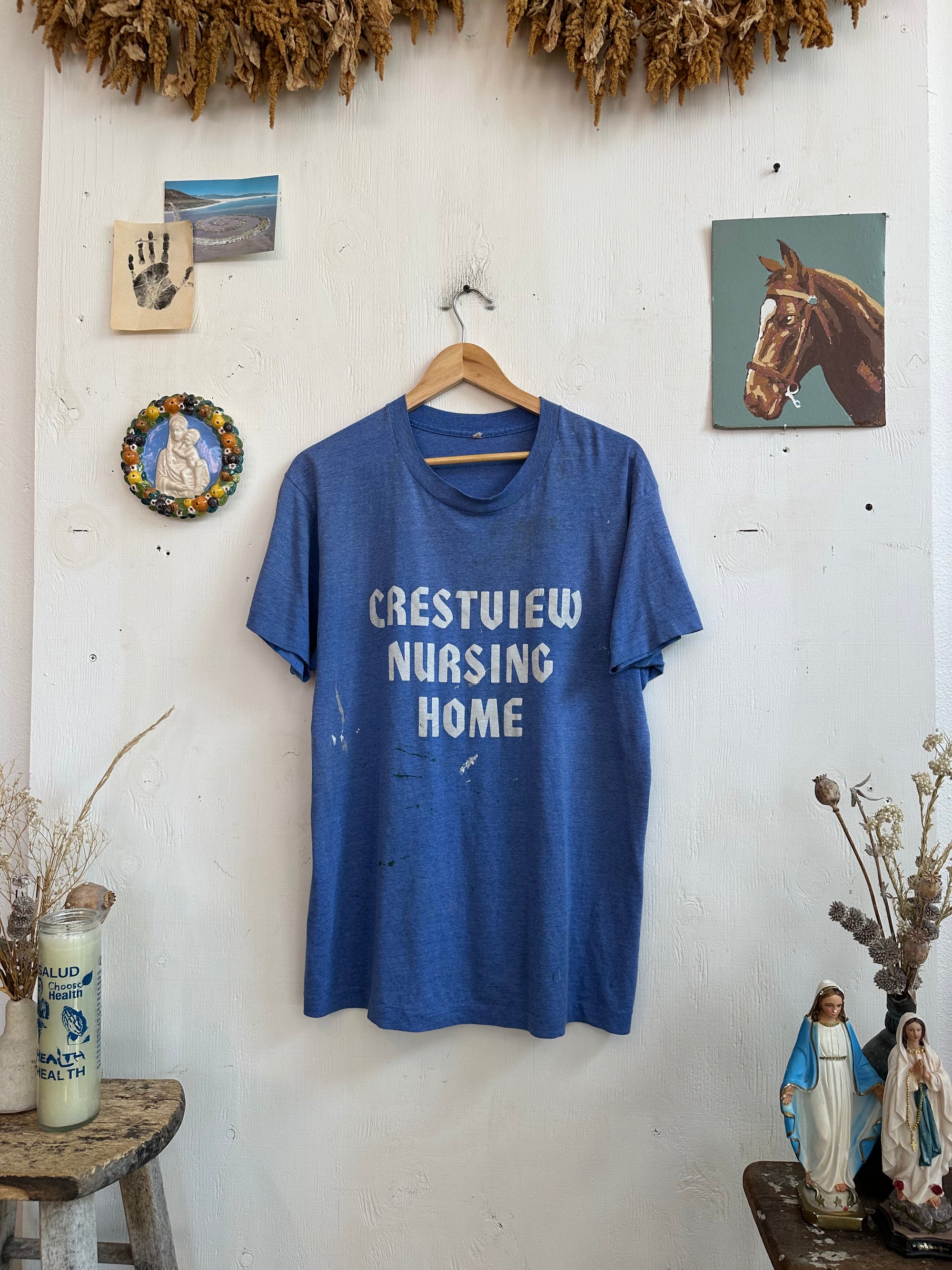 1980s Well Worn Nursing Home T-Shirt (L)