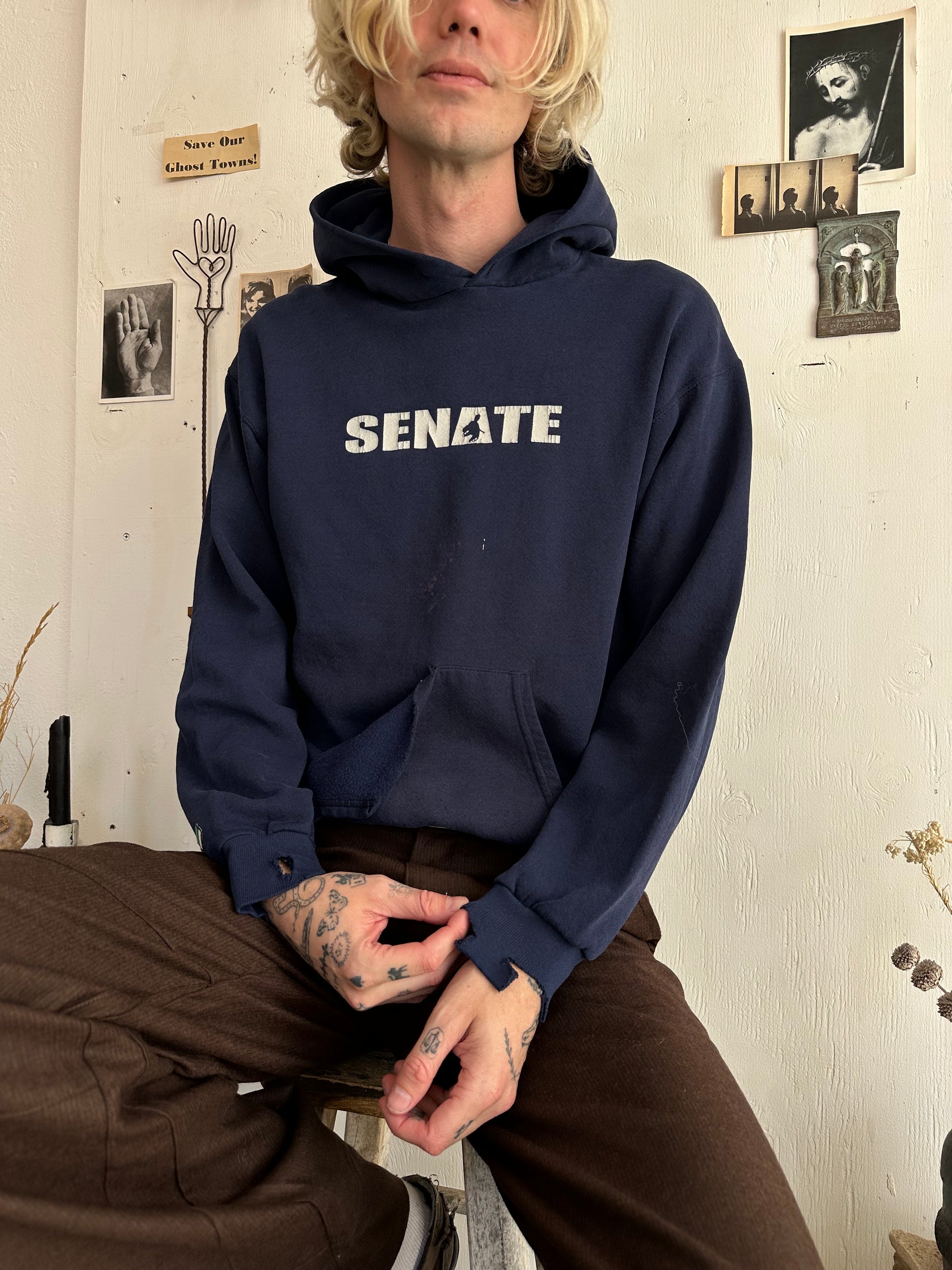 1980s Well Worn Senate Hoodie