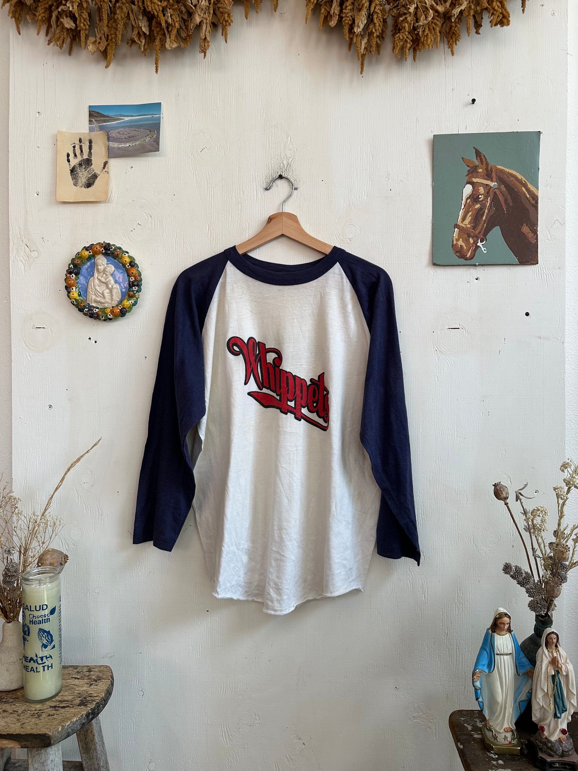 1980s Whippets Baseball Tee (L/XL)