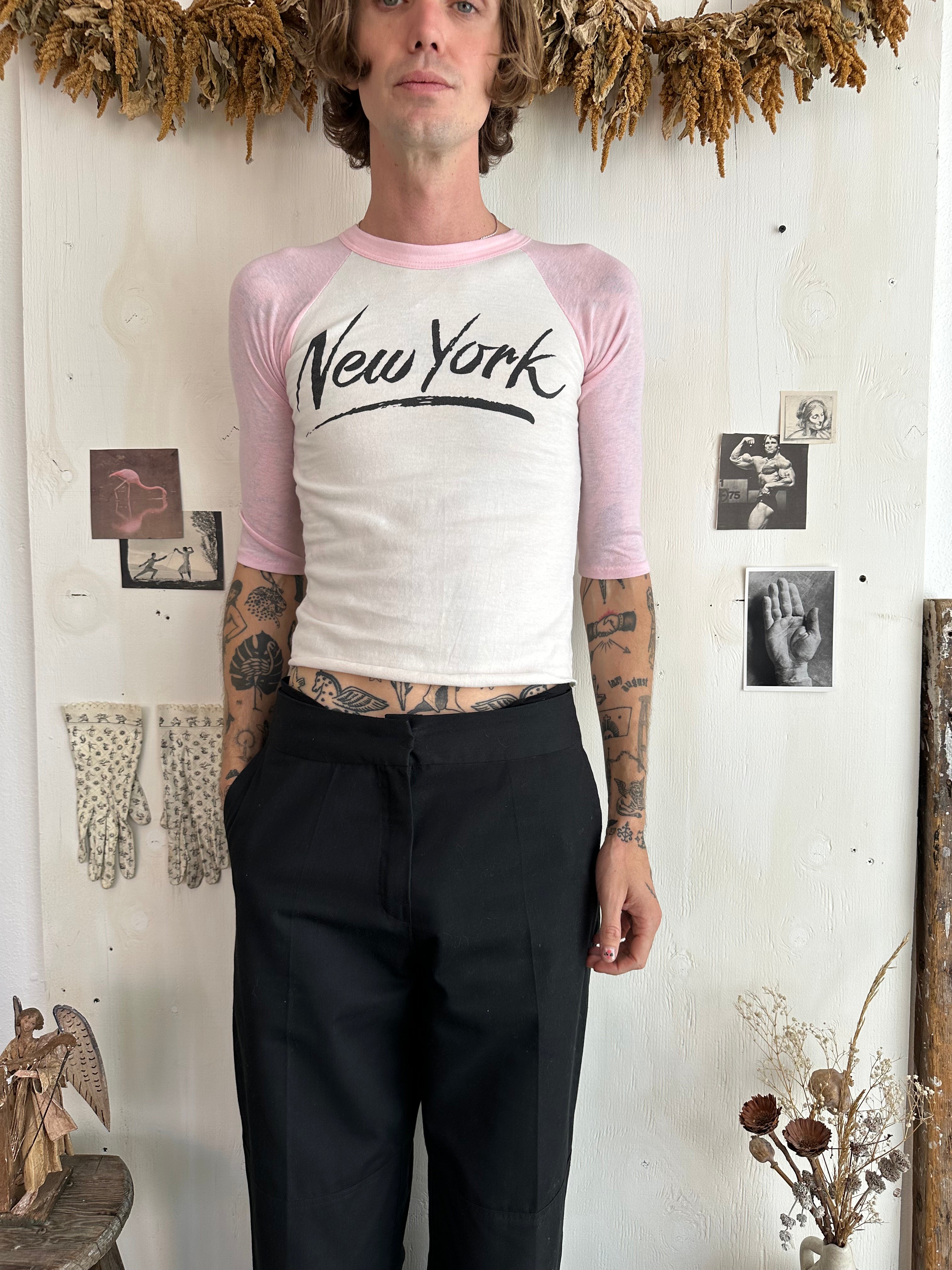 1980s New York Baseball Tee (S)