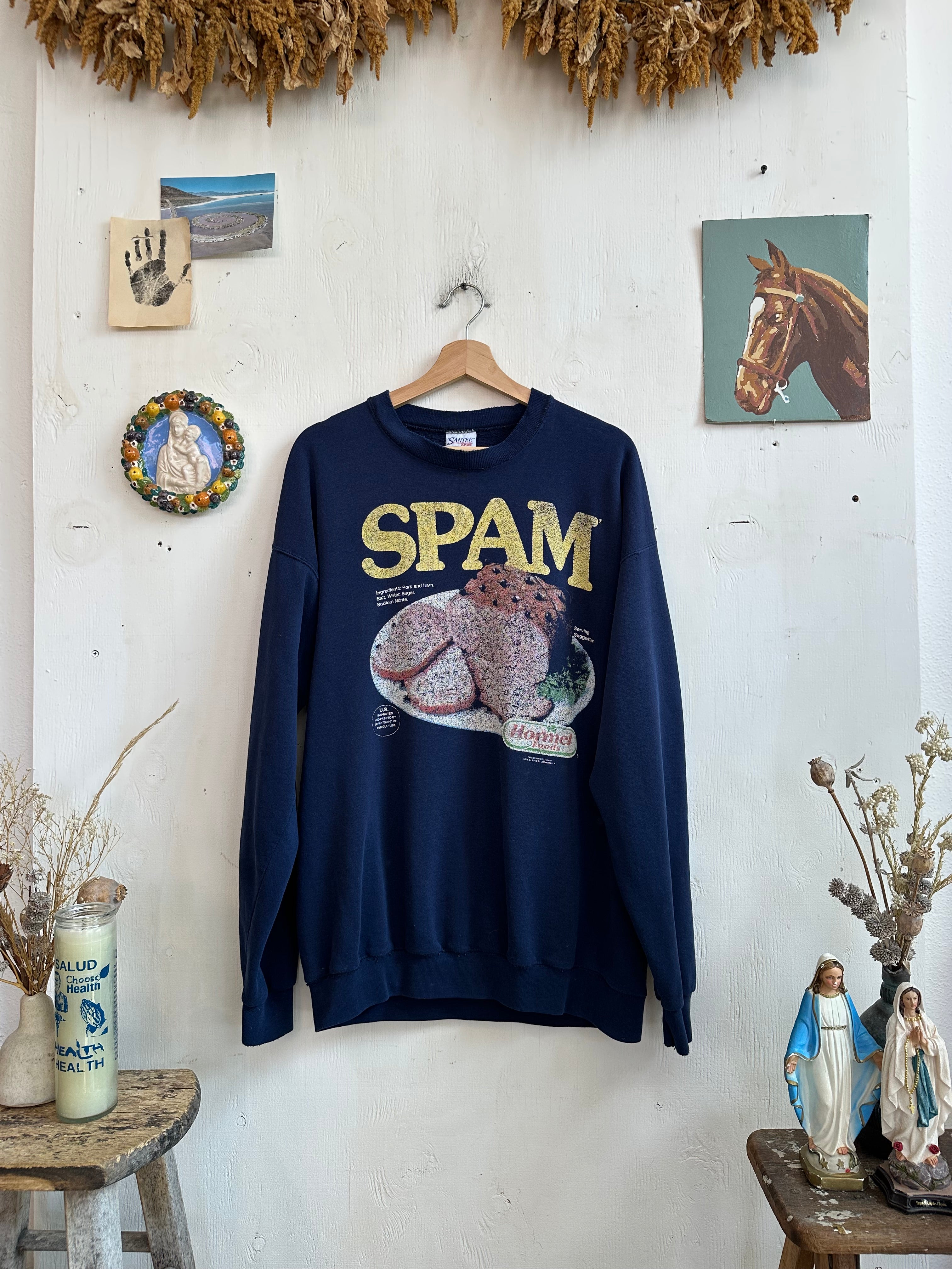 1990s Stanley Desantis Spam Sweatshirt (L/XL)