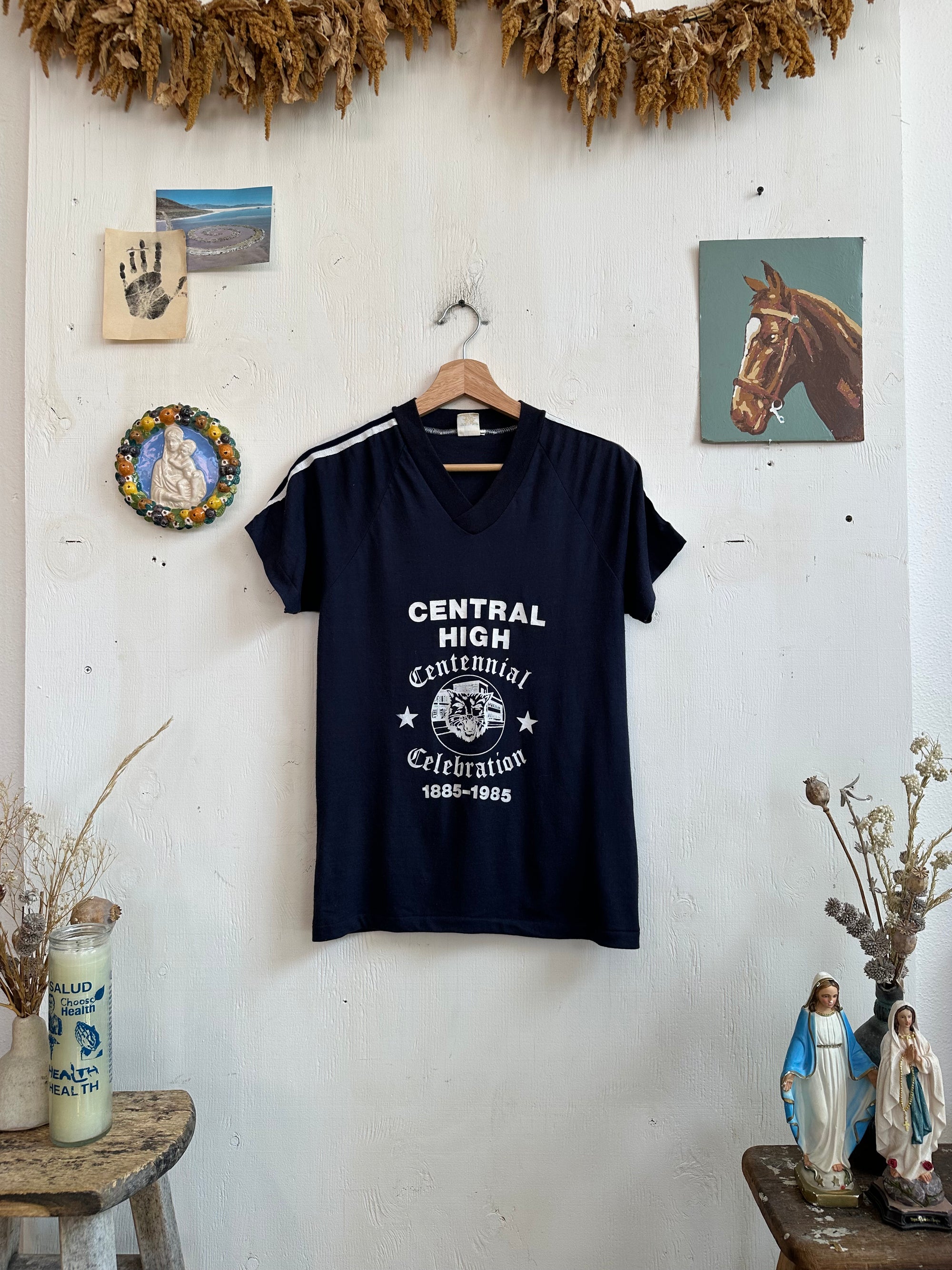 1970s Central High Athletic Tee (S/M)