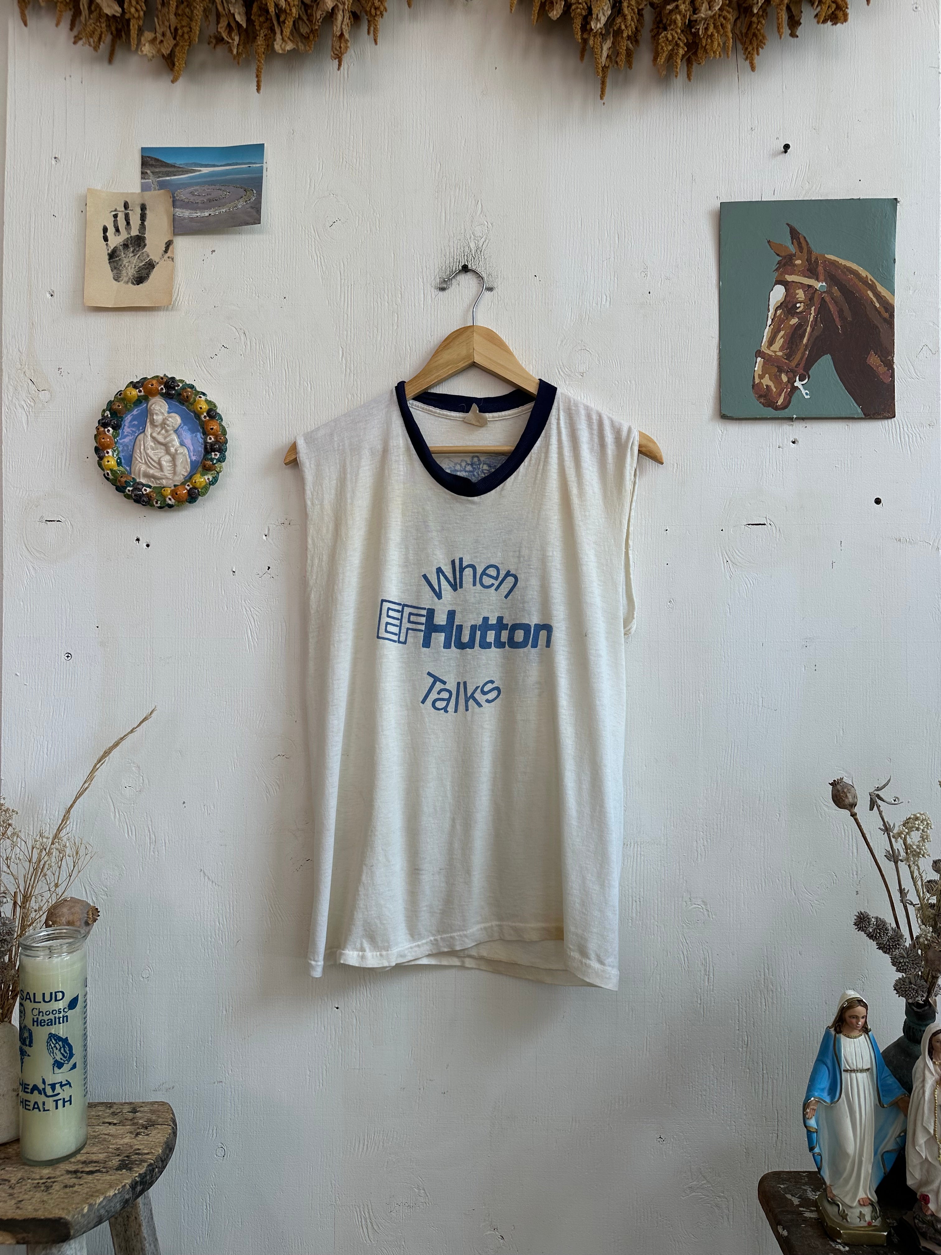 1970s People Listen Muscle Tee (M)