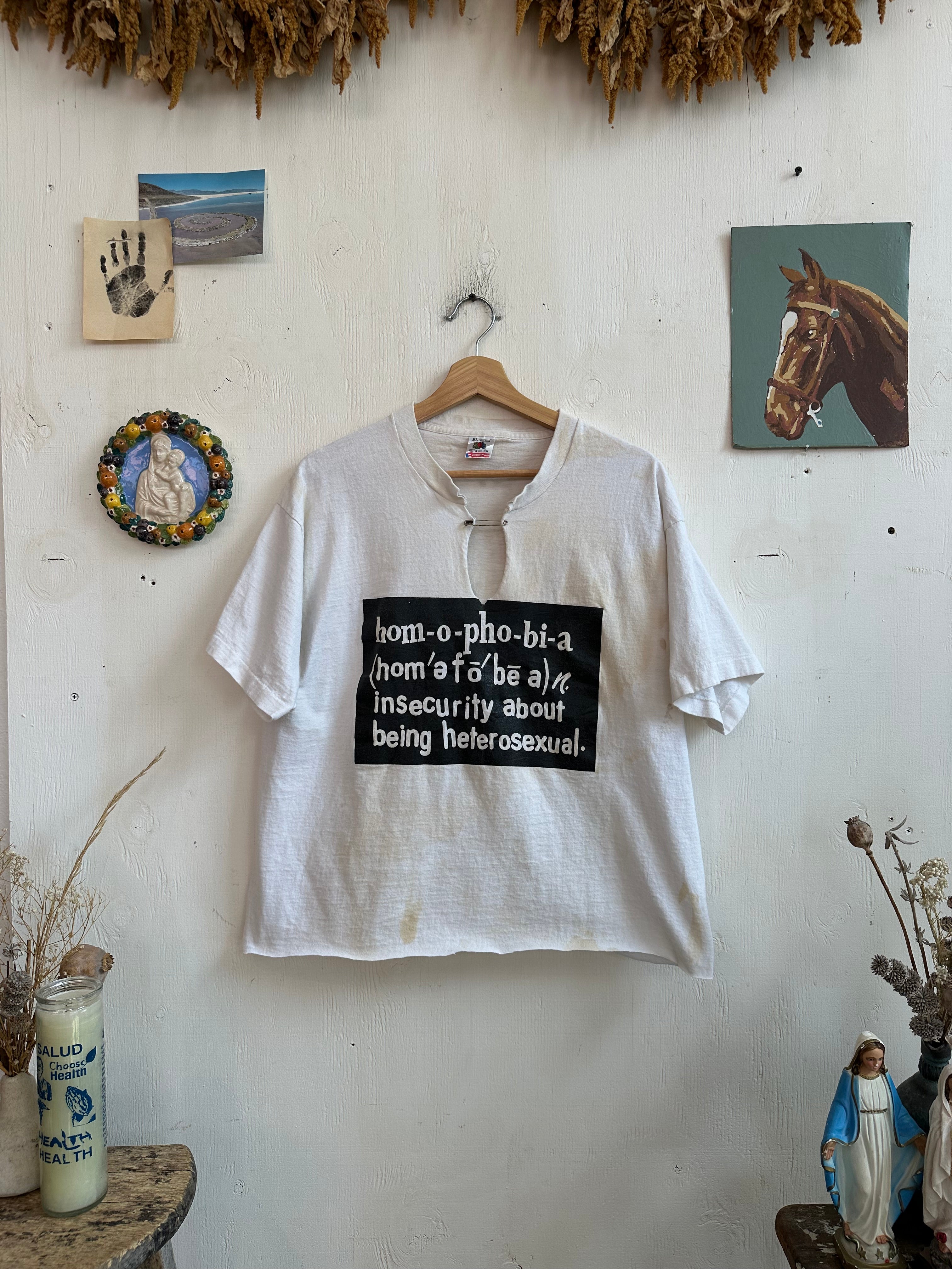 1990s Homophobia T-Shirt (Boxy M)