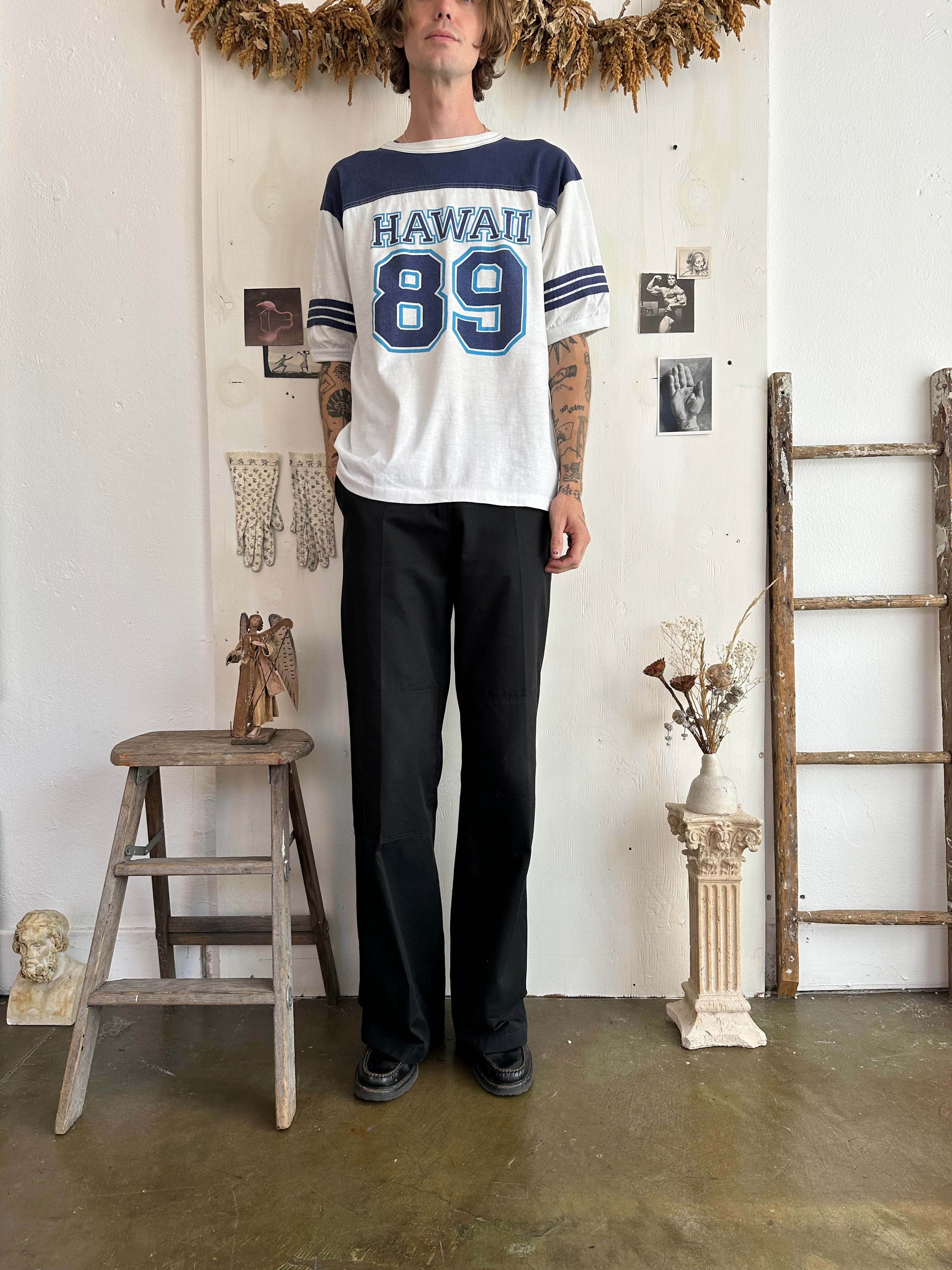 1980s Hawaii Athletic T-Shirt (XL)