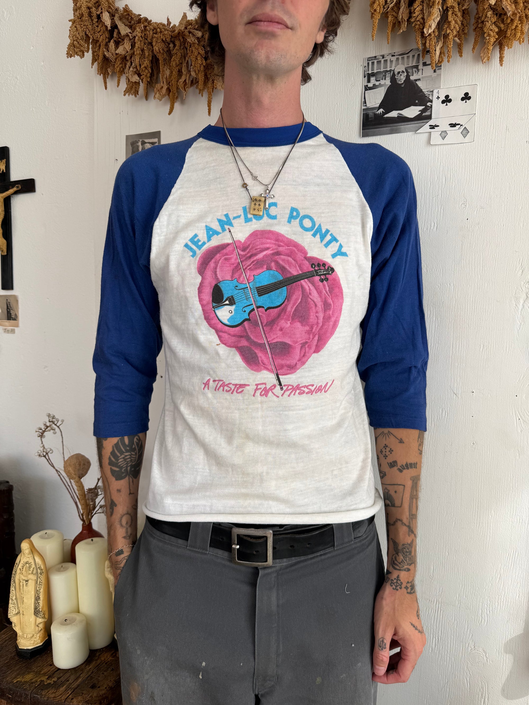 1970s Jean-Luc Ponty Baseball Tee