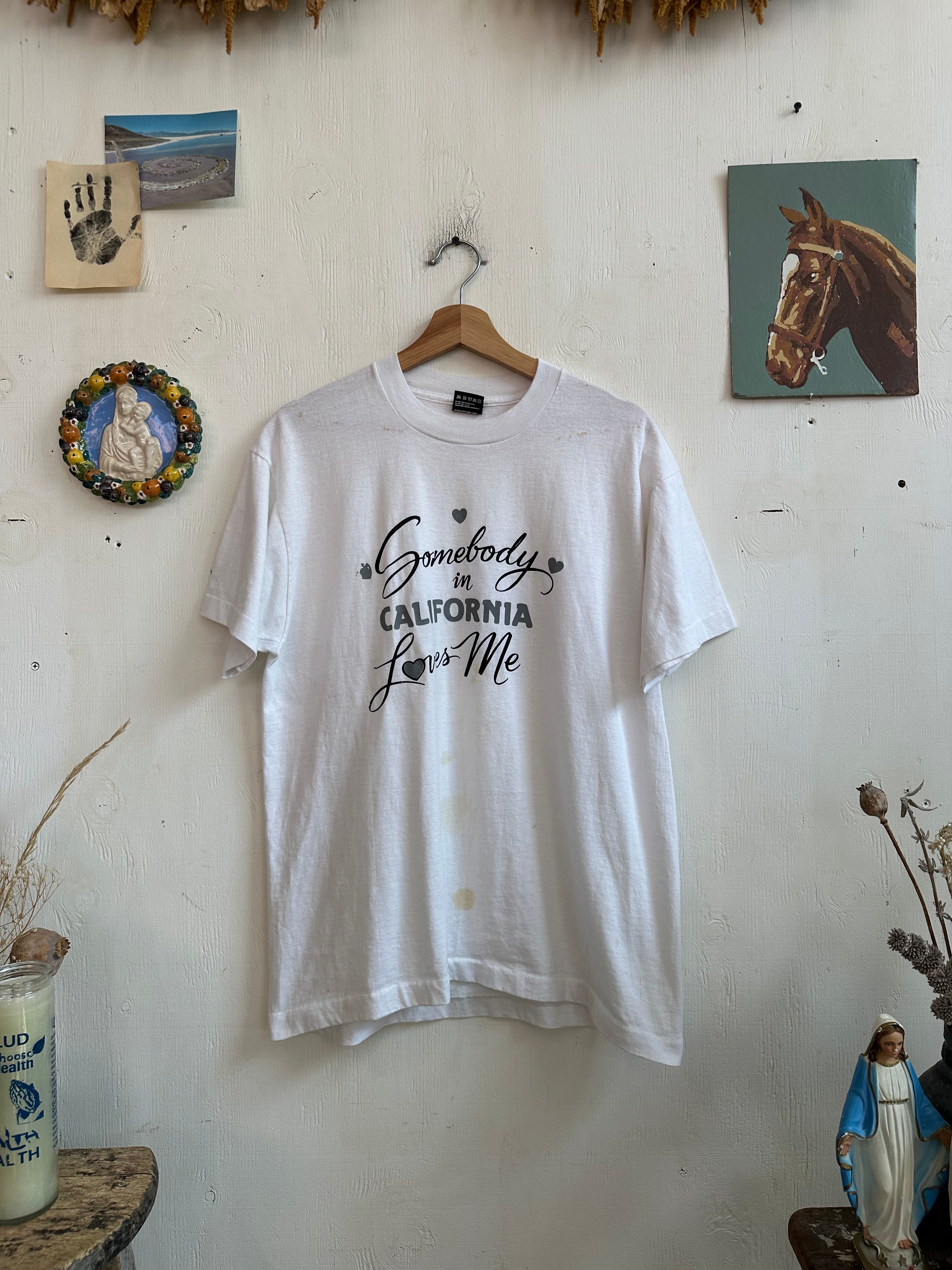 1980s Somebody in California Loves Me Tee (L)