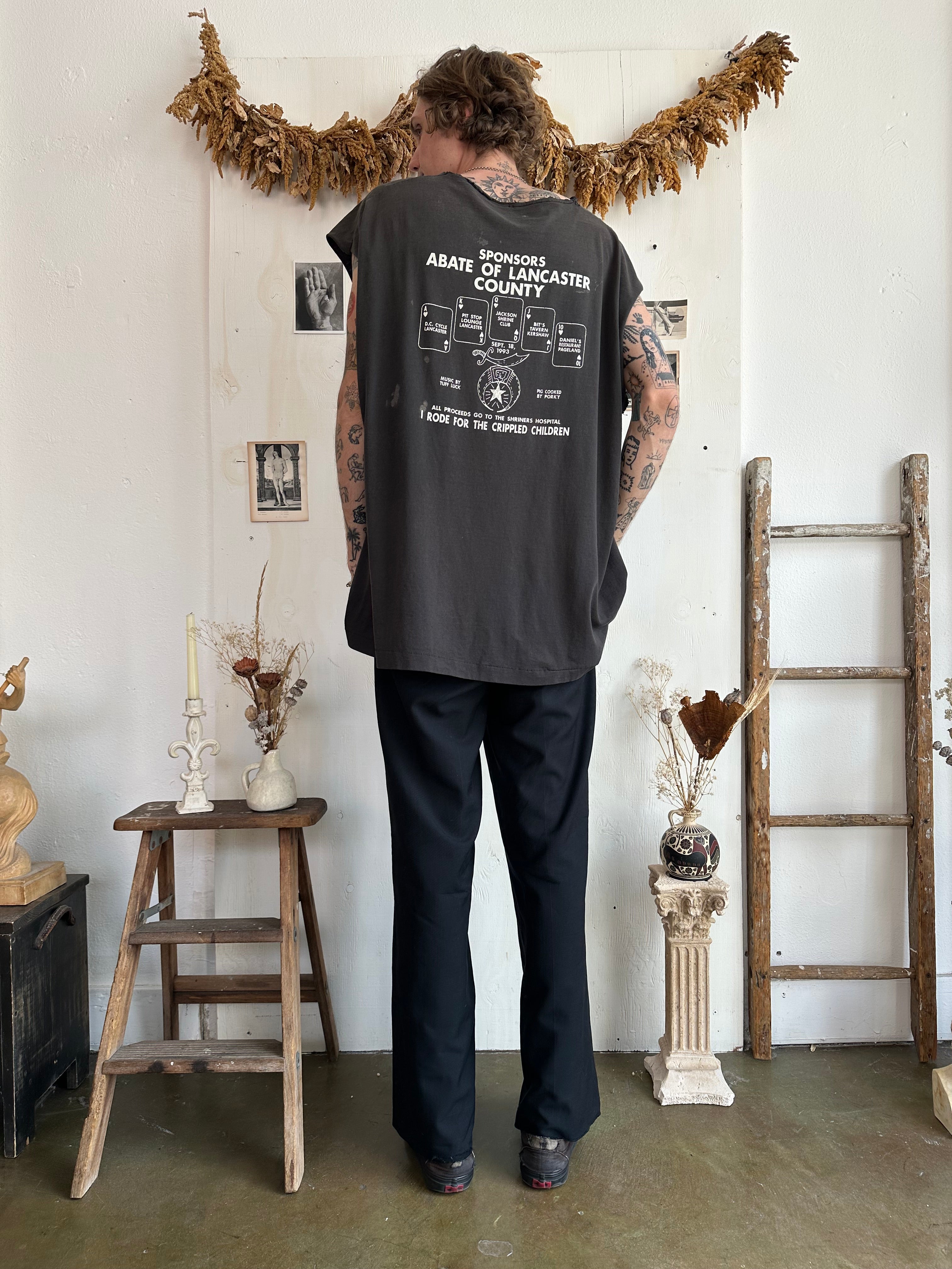 1993 Motorcycle Run Muscle Tee (XXL)