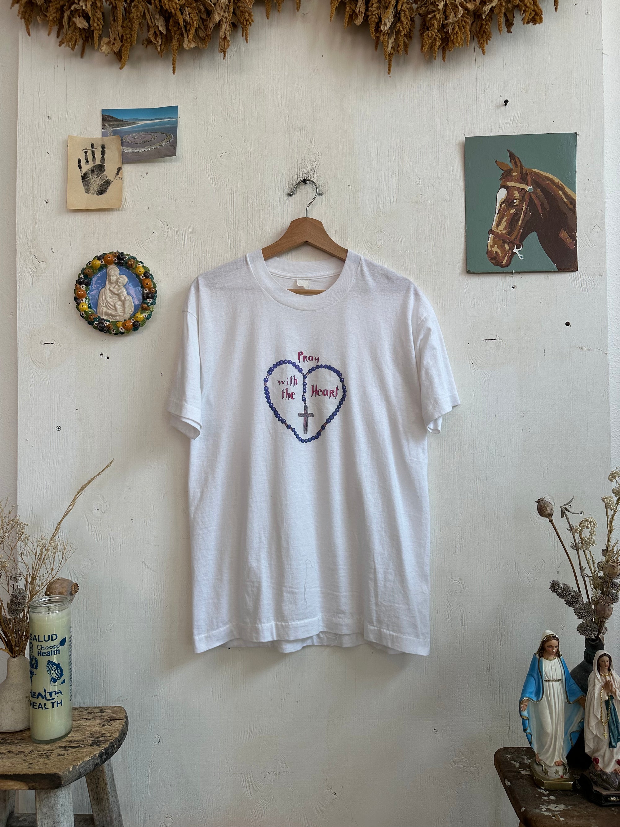 1980s Pray with the Heart Tee (L)