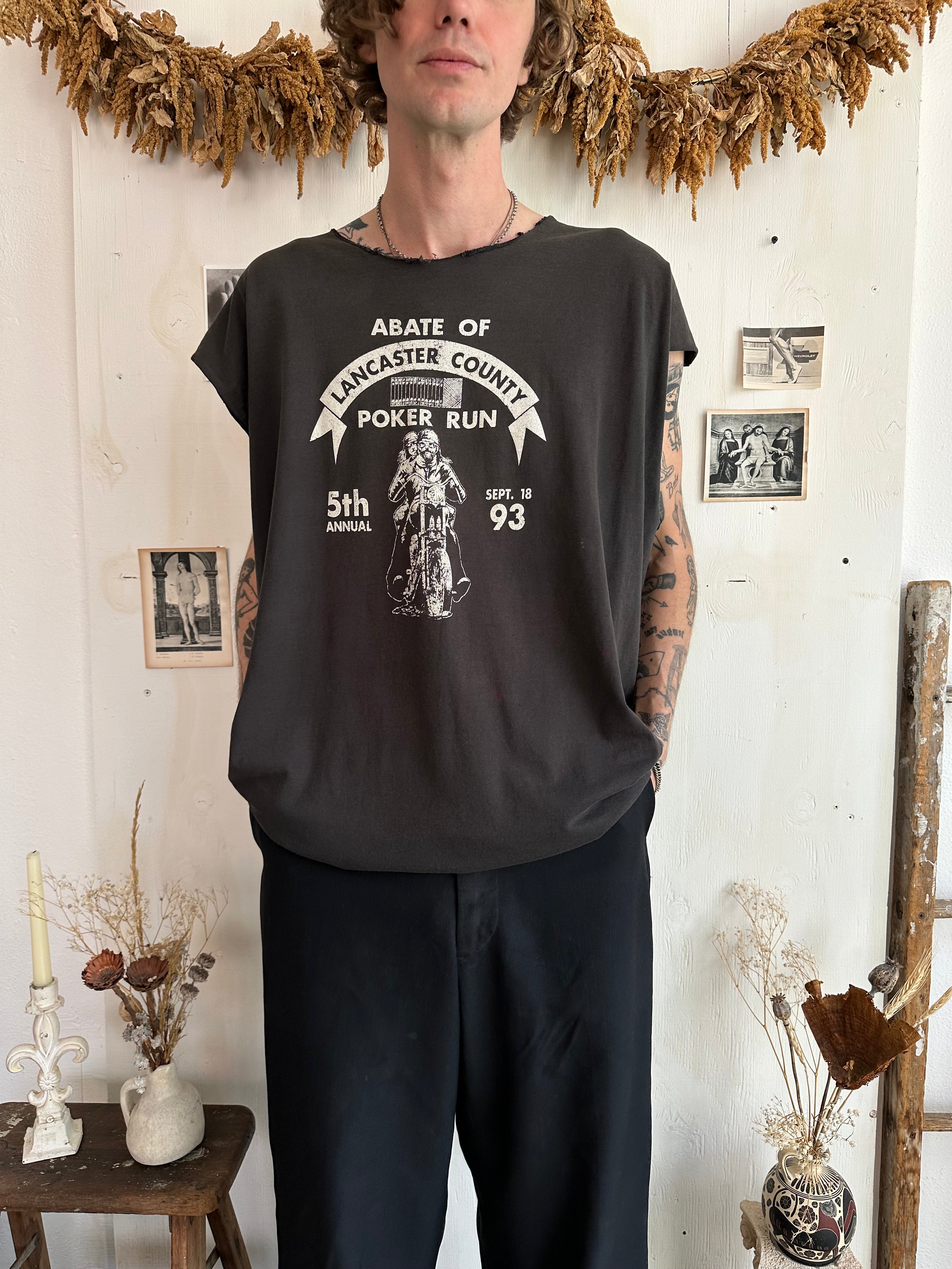 1993 Motorcycle Run Muscle Tee (XXL)