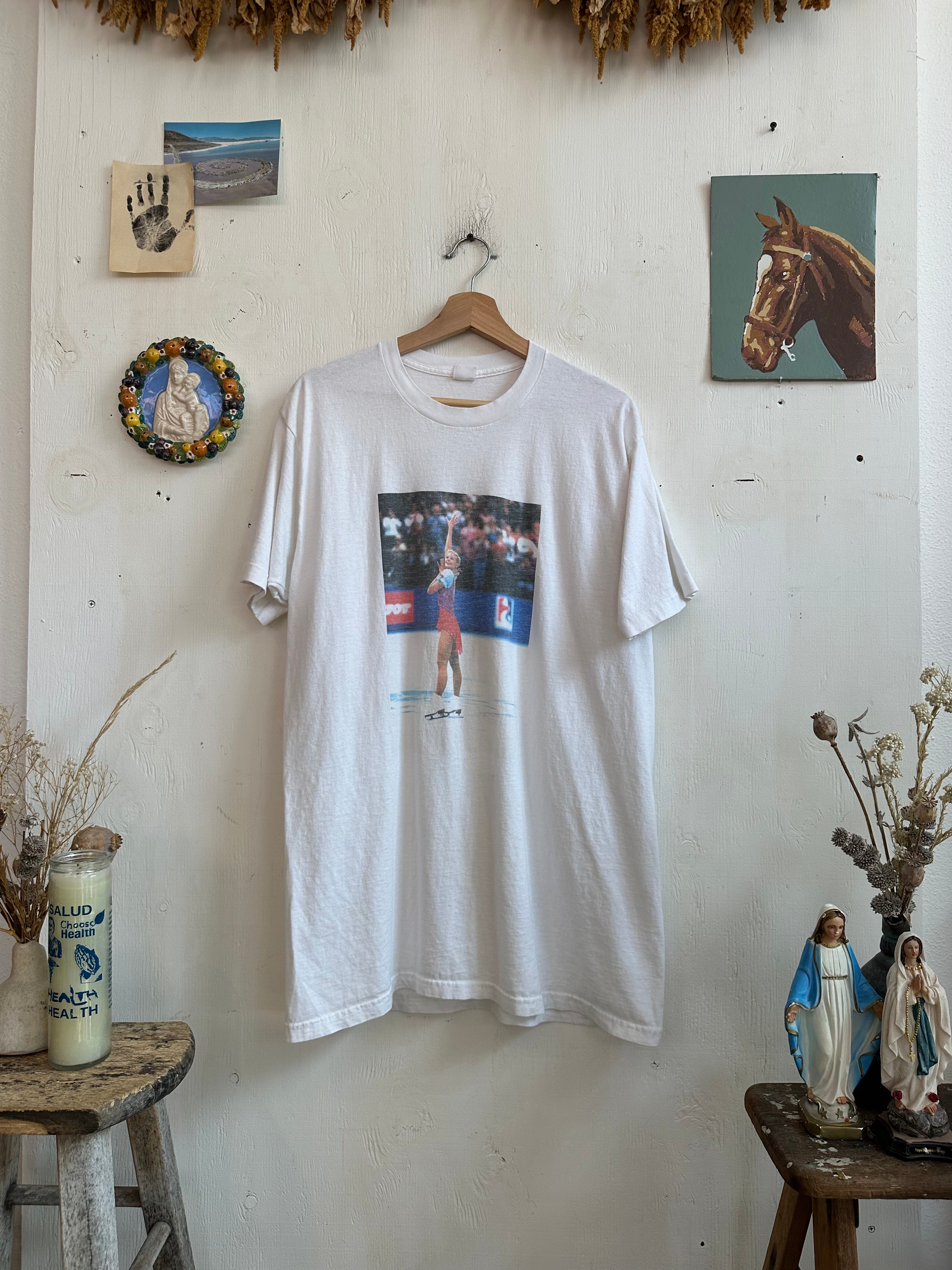 1990s Figure Skater T-Shirt (L)