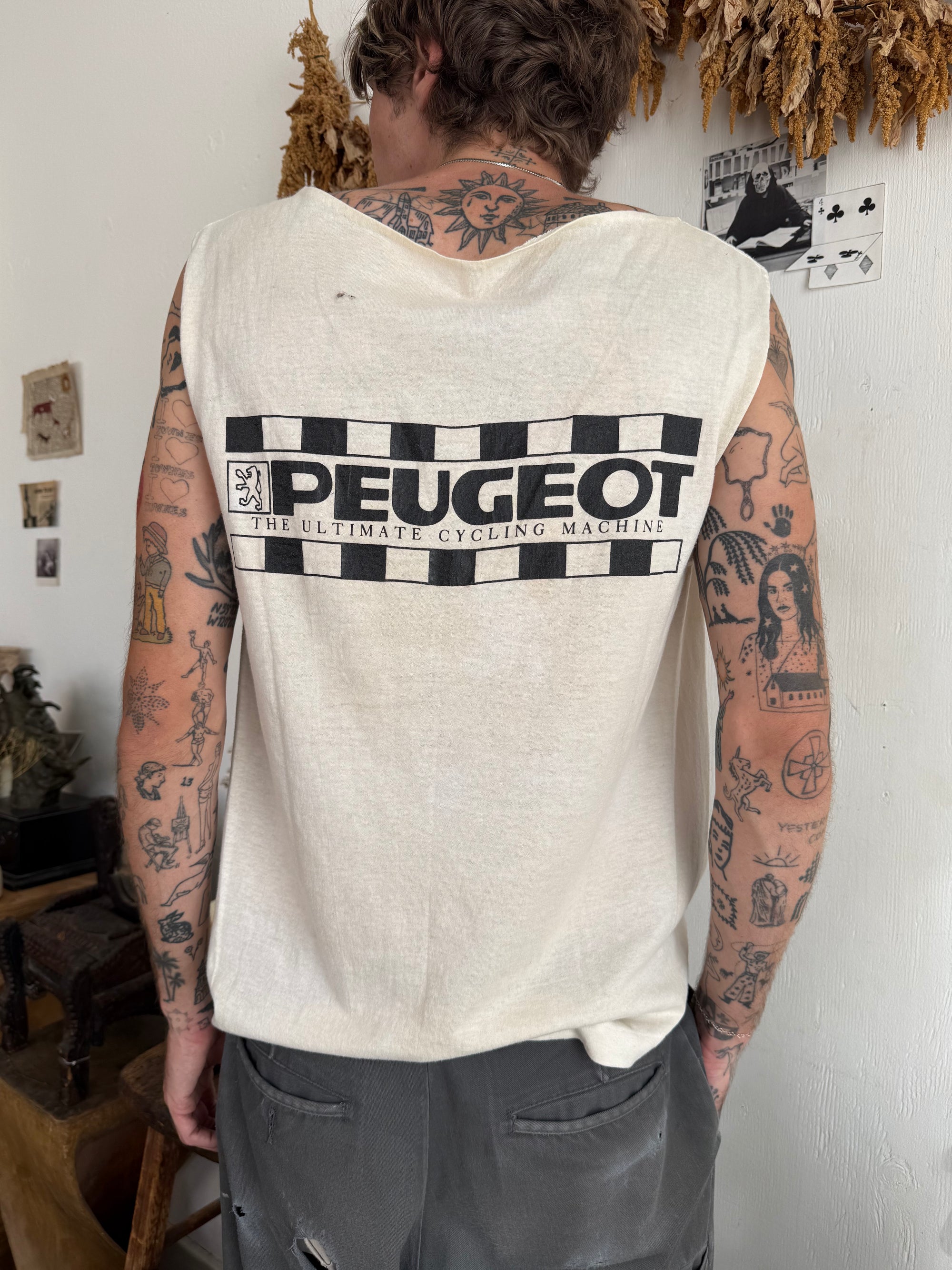 Thrashed Peugeot Muscle Tee