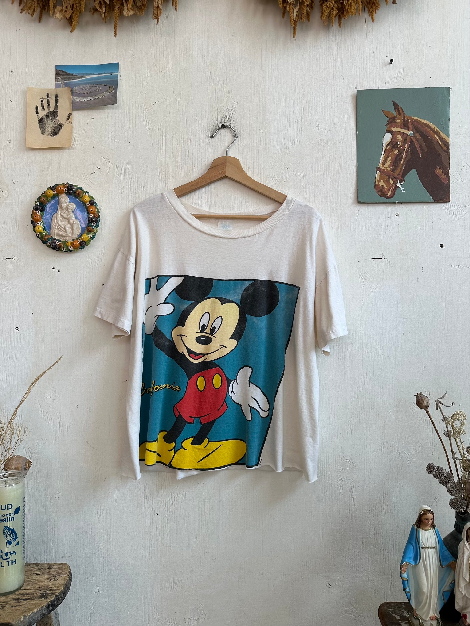 1980s Chopped Mickey Mouse Tee (Boxy XL)