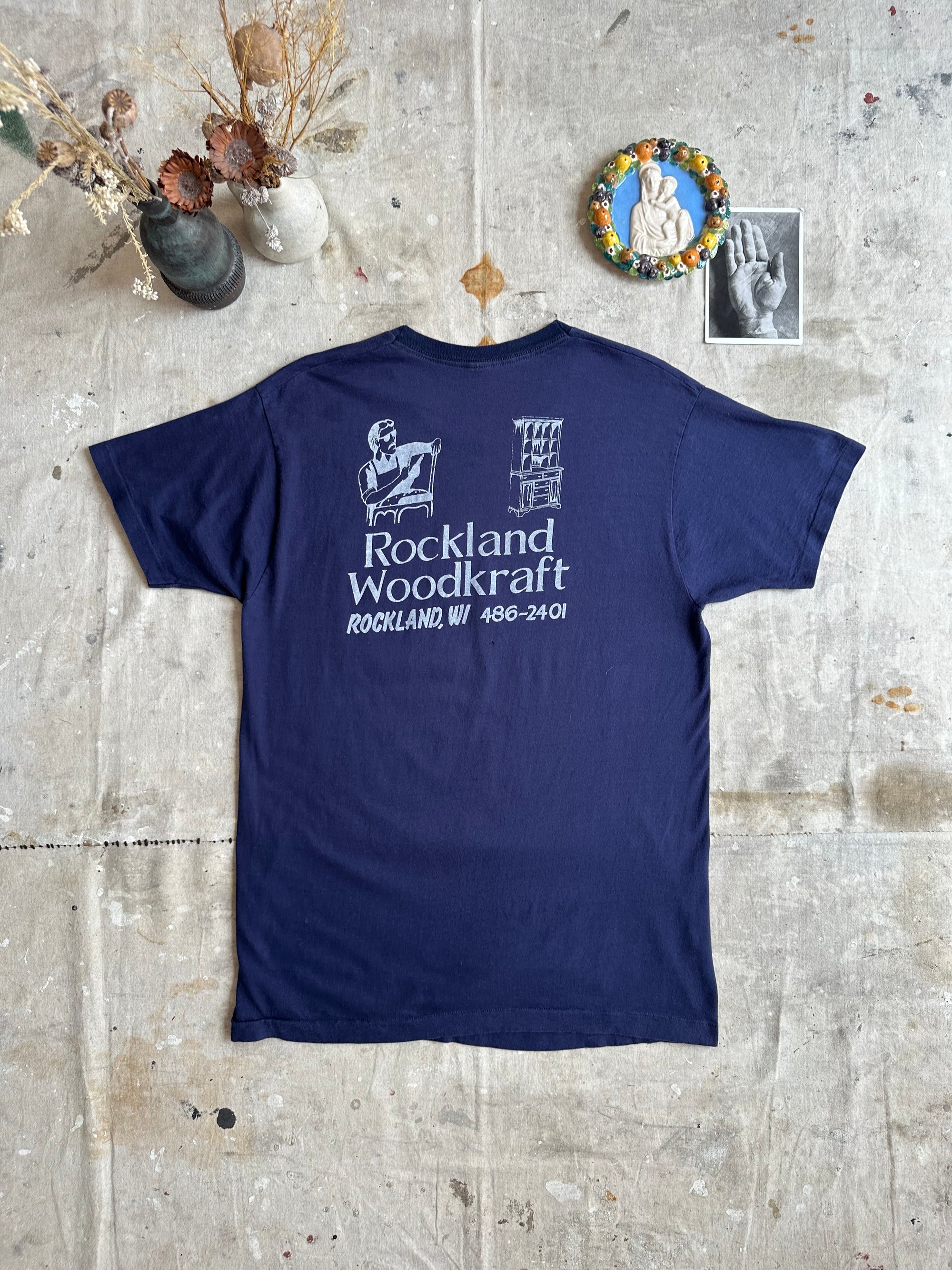 1980s Rockland Woodkraft Pocket Tee