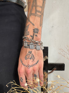 Chunky Ten Commandments Bracelet