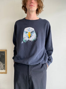 1990s Bald Eagle Sweatshirt (Boxy L)