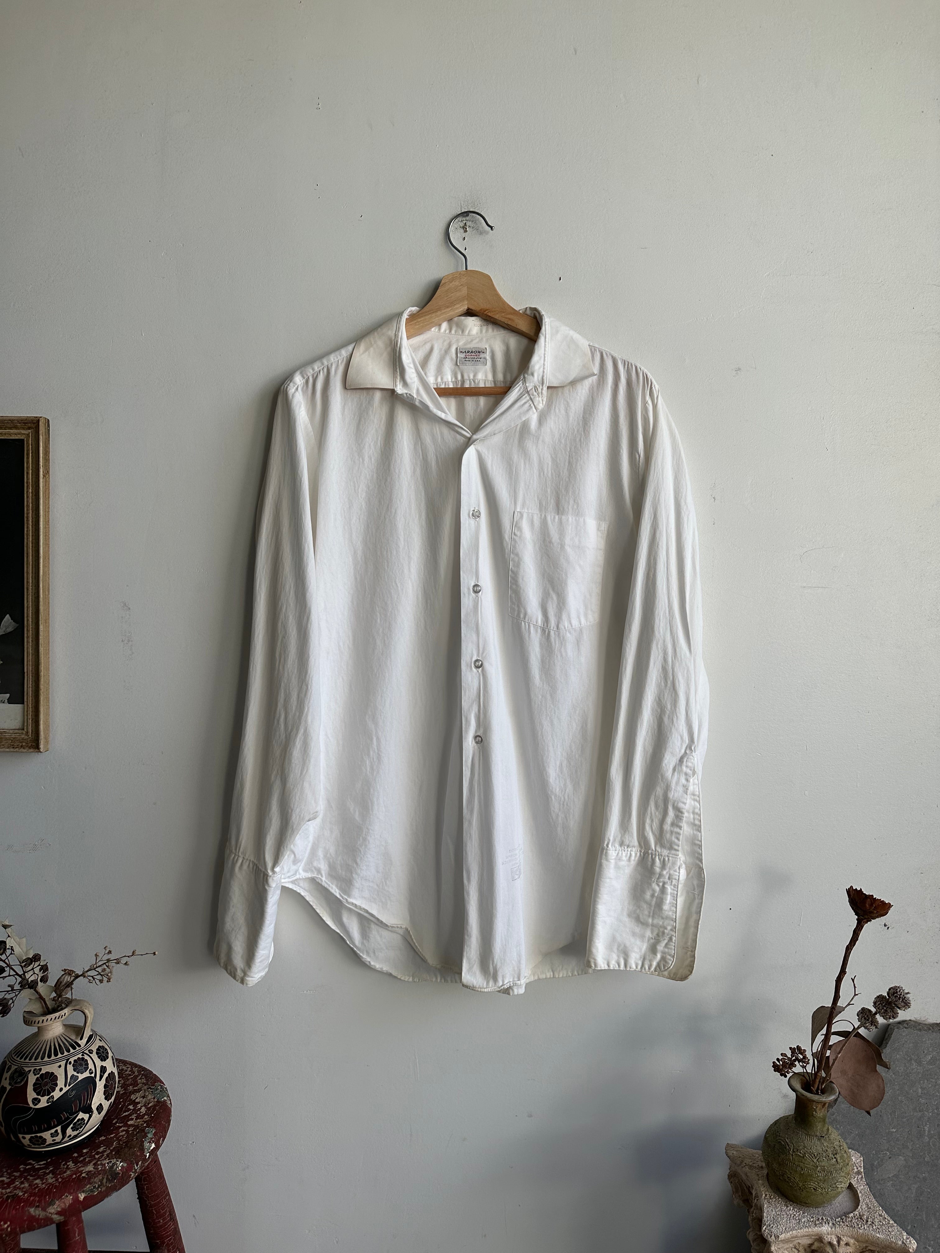 1970s Stamped Dress Shirt (L/XL)