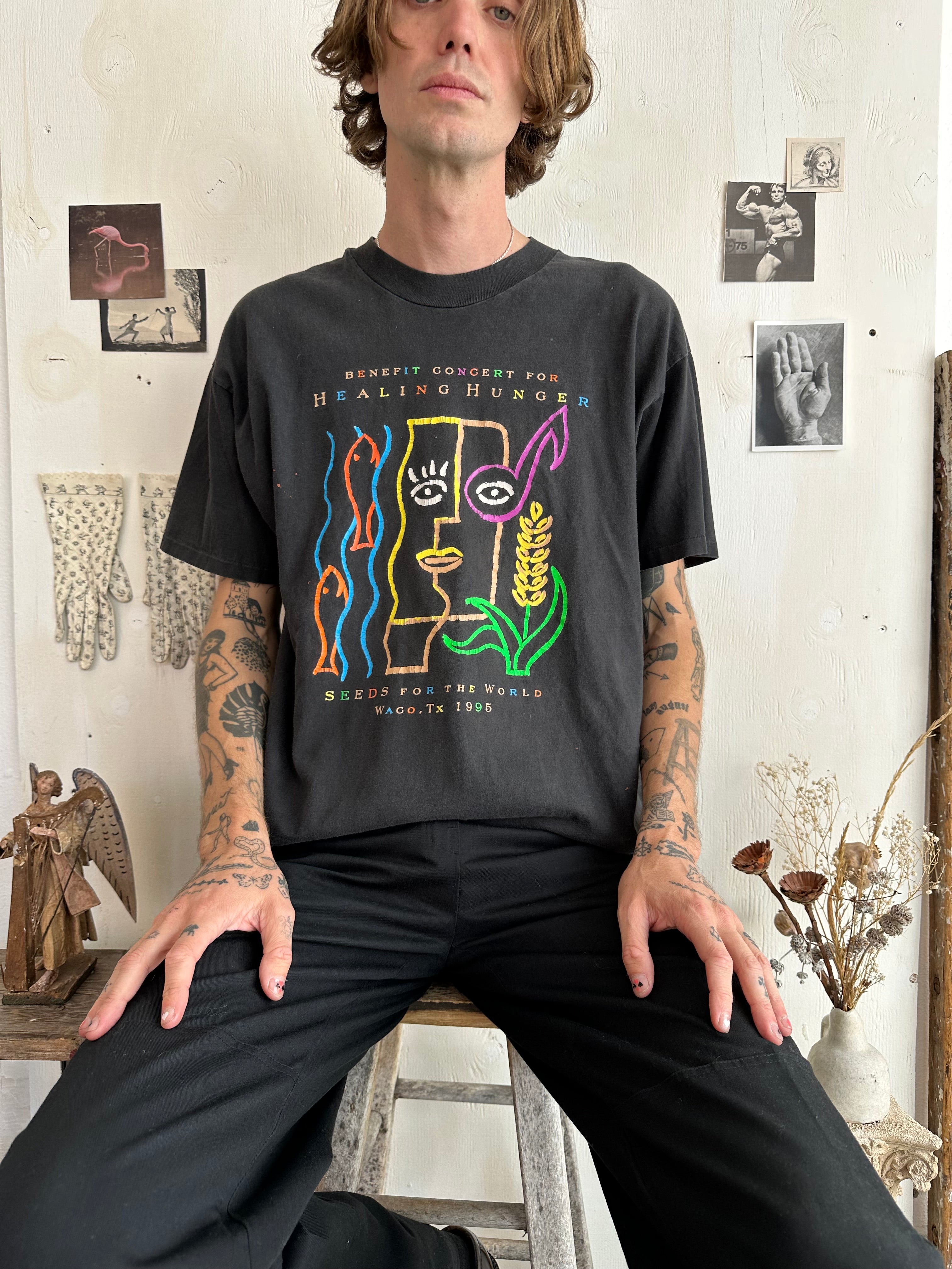 1995 World Hunger Benefit Concert Tee (L/XL)