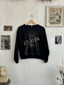 1980s Paris Sweatshirt (Boxy S)