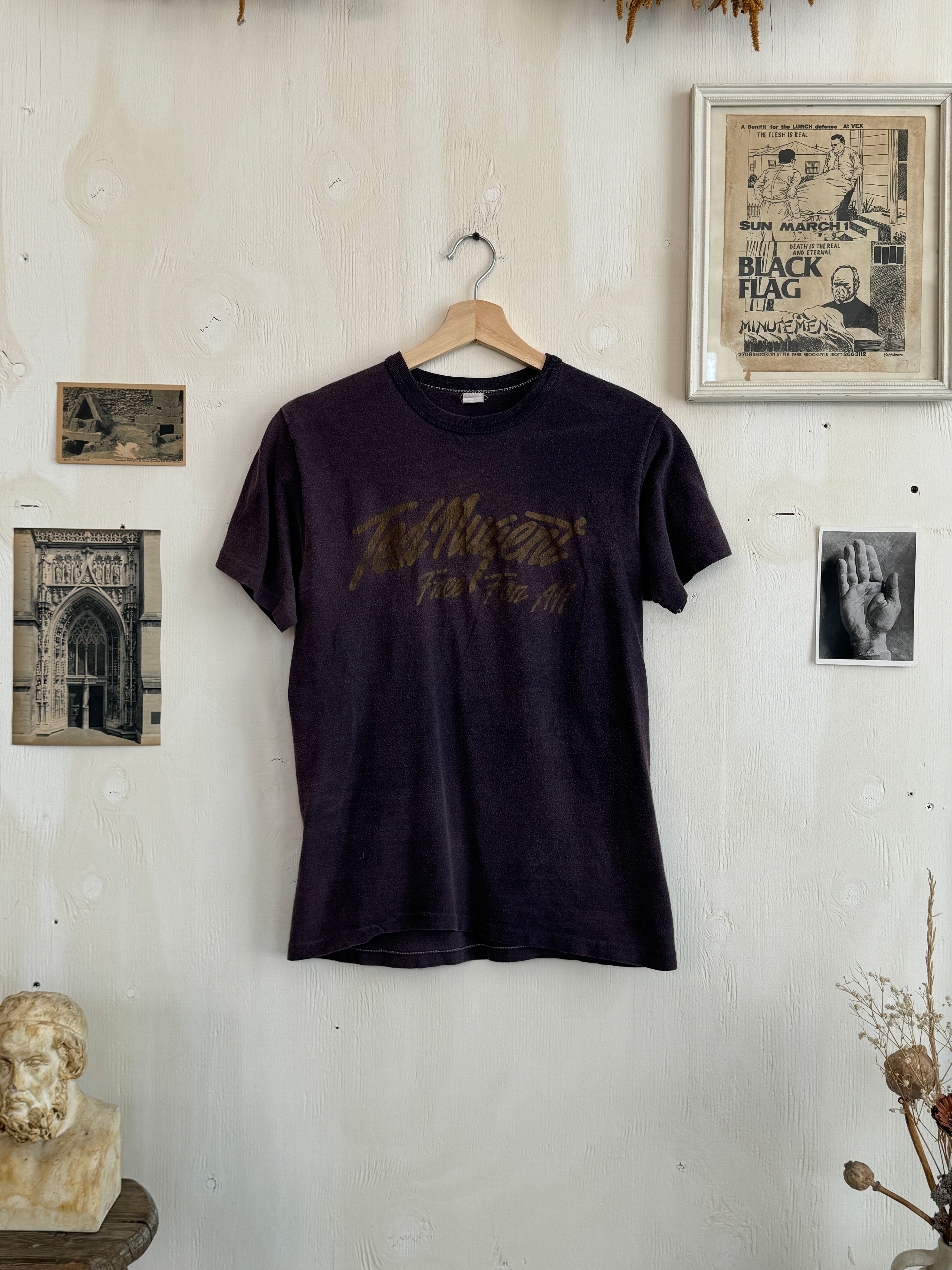1970s Sun-Faded Ted Nugent Tee (M)