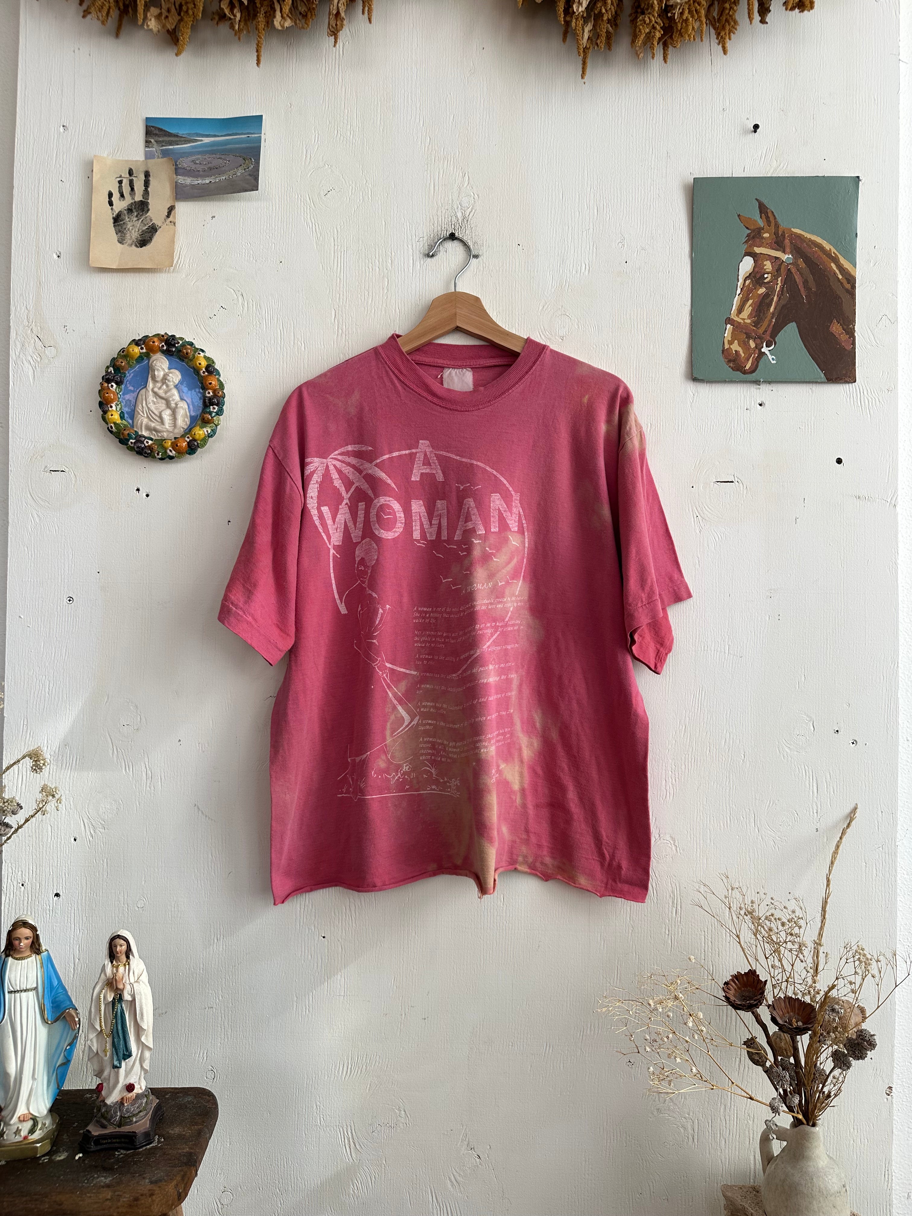 1980s A Woman Tee (Boxy L/XL)
